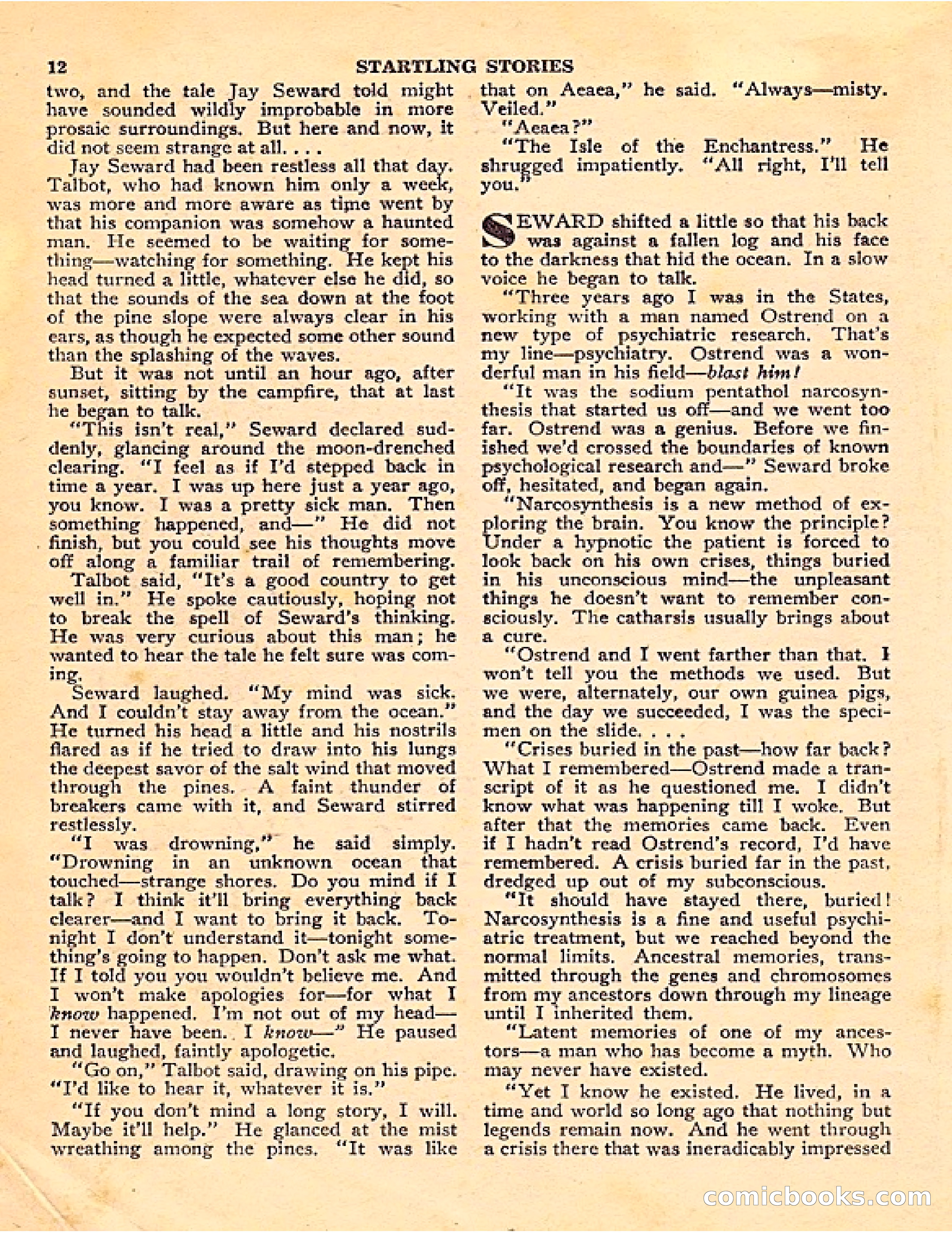 Startling Stories, Canadian Edition — page 12 of 148