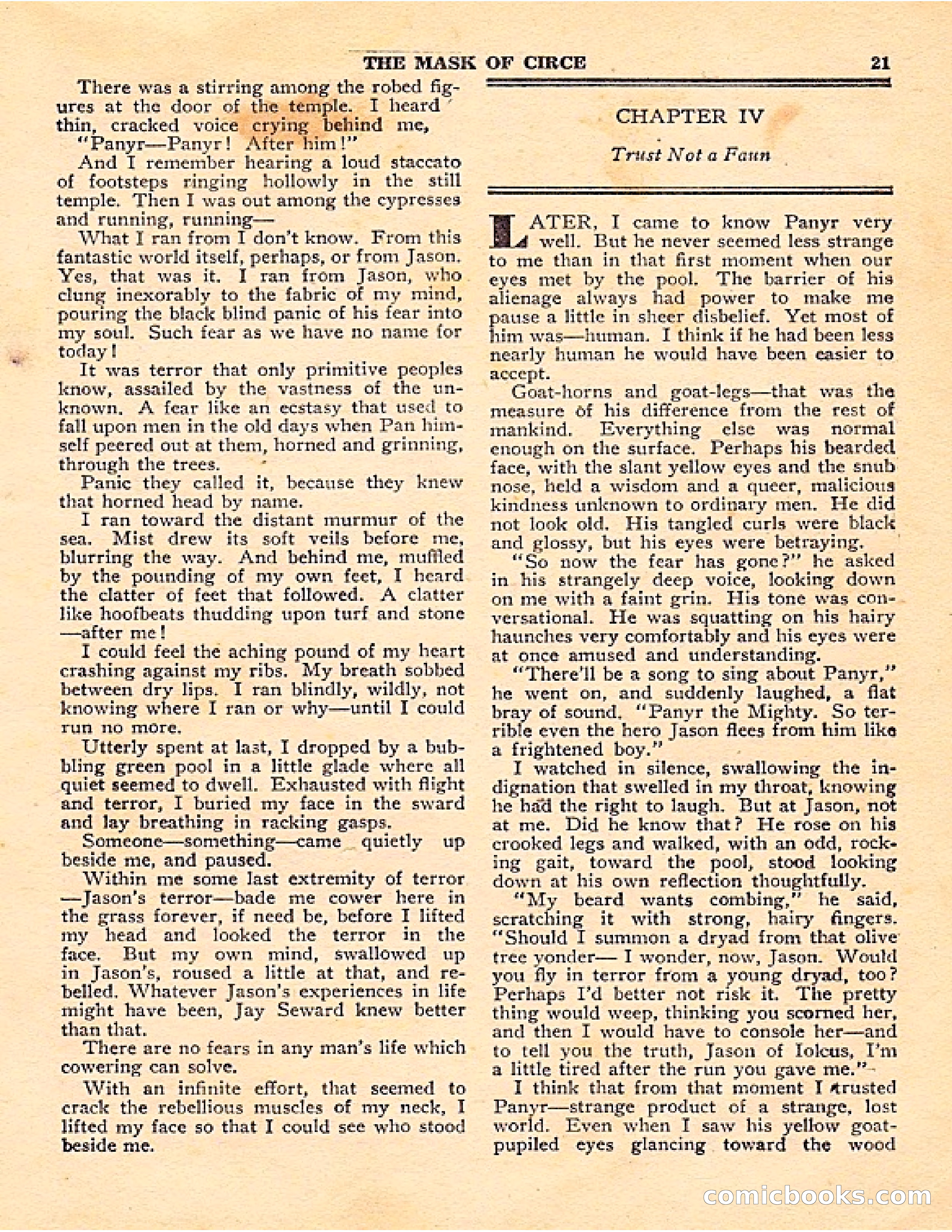 Startling Stories, Canadian Edition — page 21 of 148