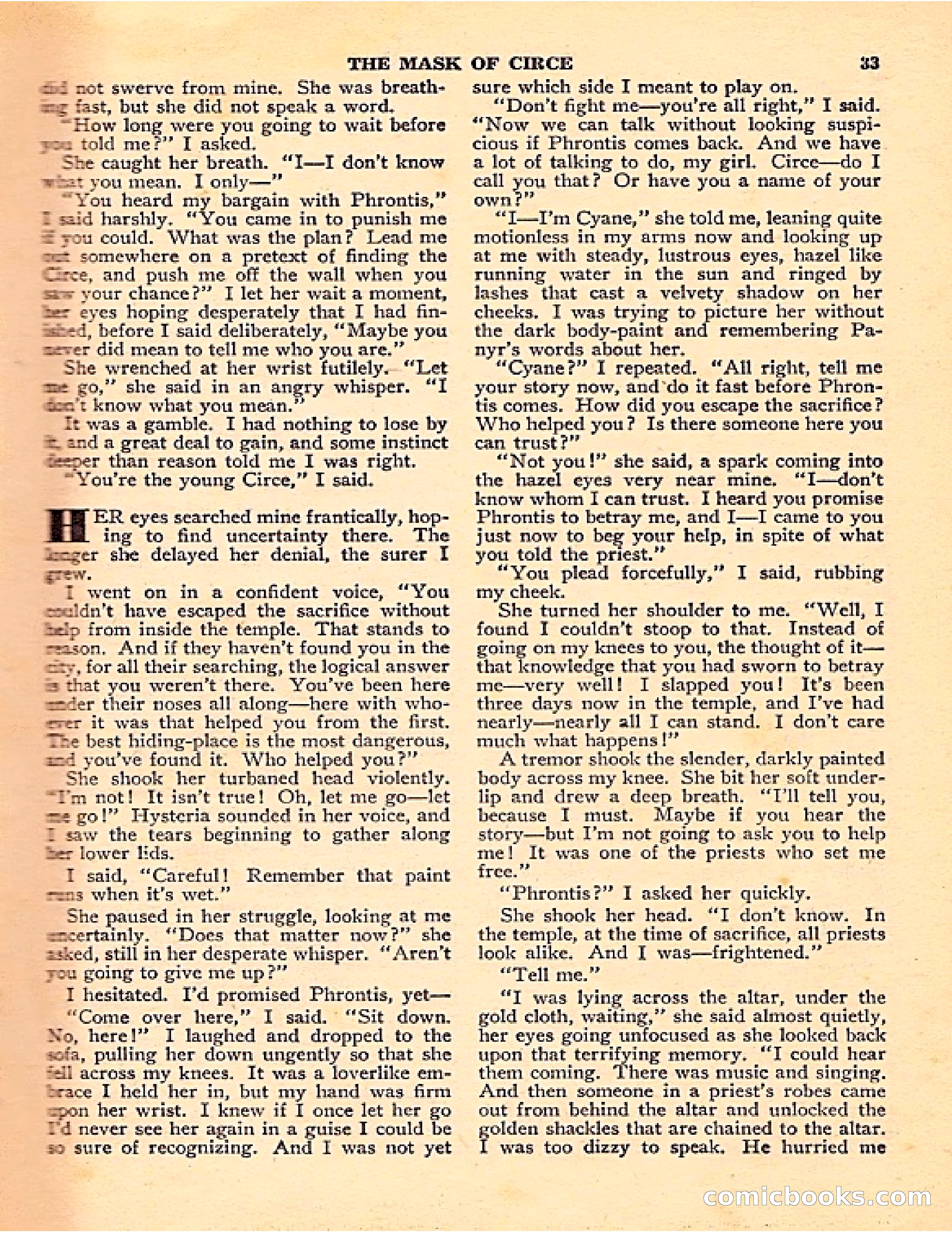Startling Stories, Canadian Edition — page 33 of 148