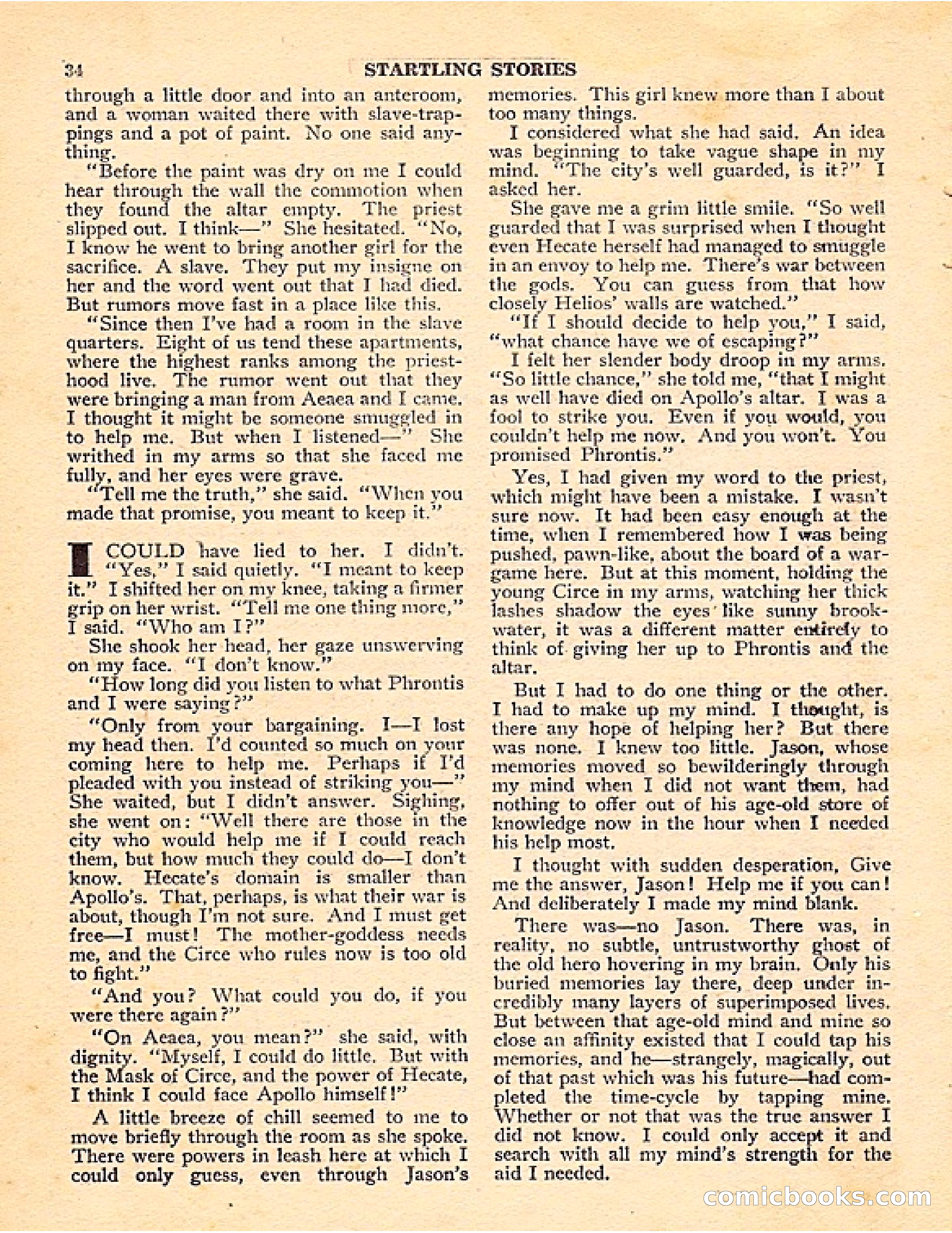 Startling Stories, Canadian Edition — page 34 of 148