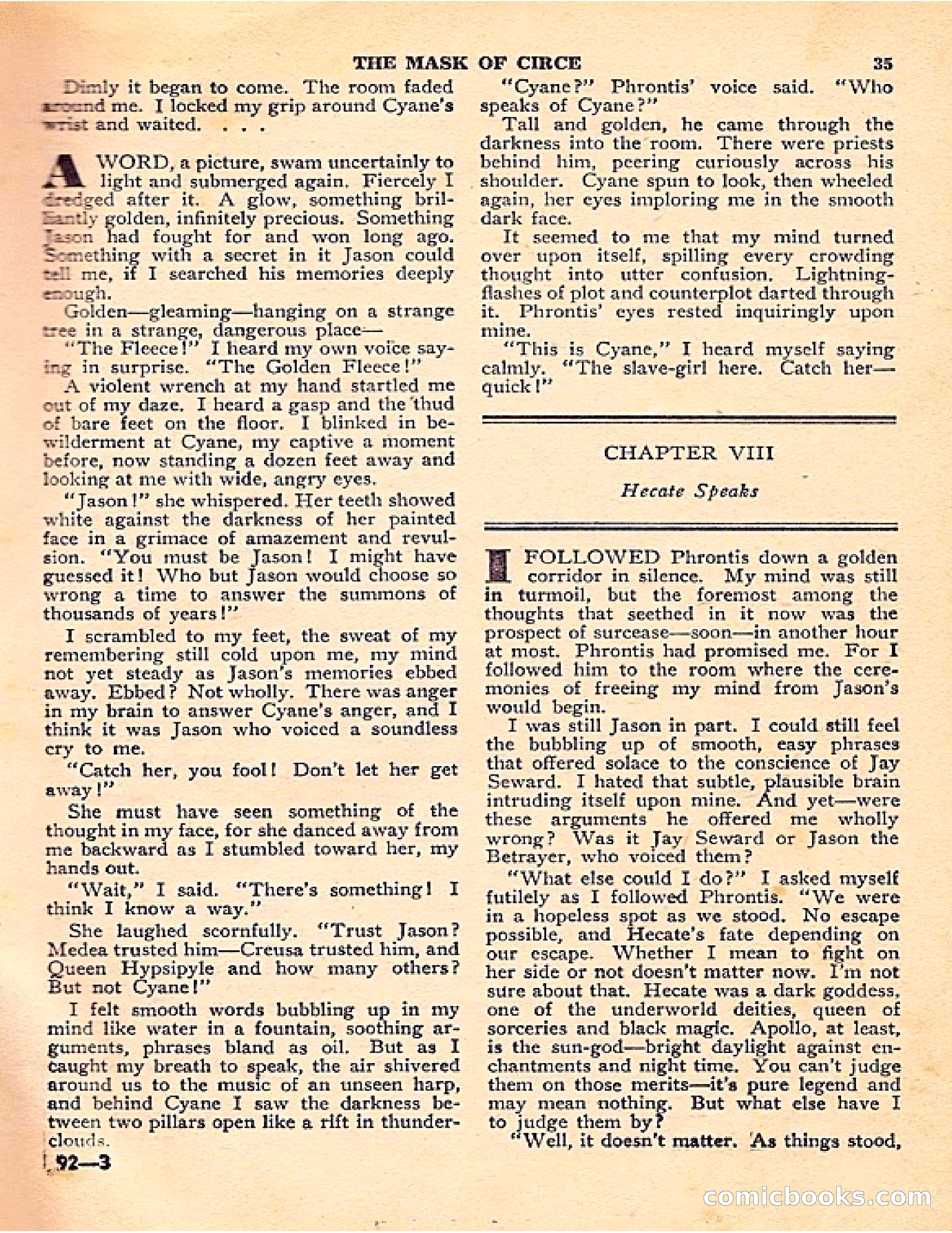 Startling Stories, Canadian Edition — page 35 of 148
