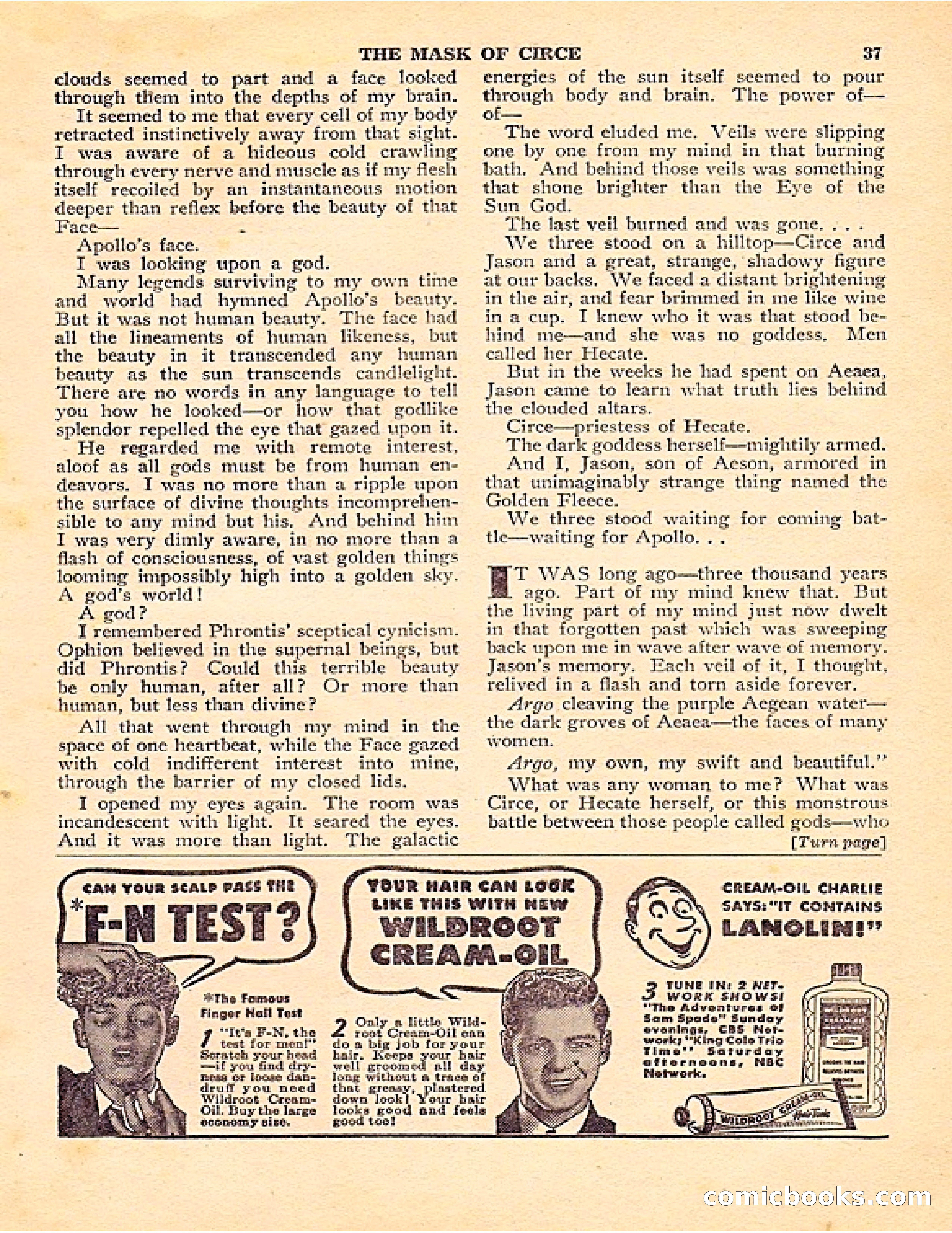Startling Stories, Canadian Edition — page 37 of 148