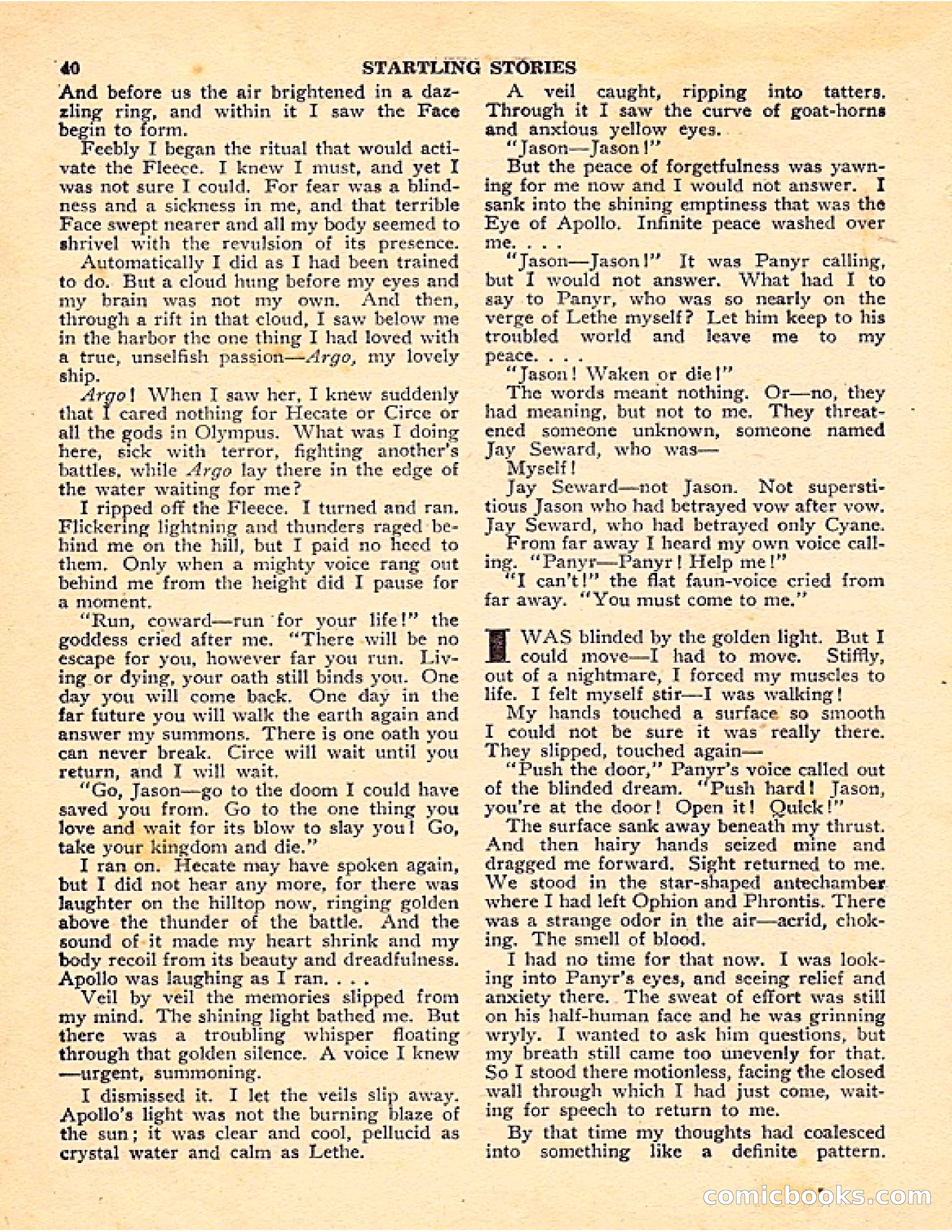 Startling Stories, Canadian Edition — page 40 of 148