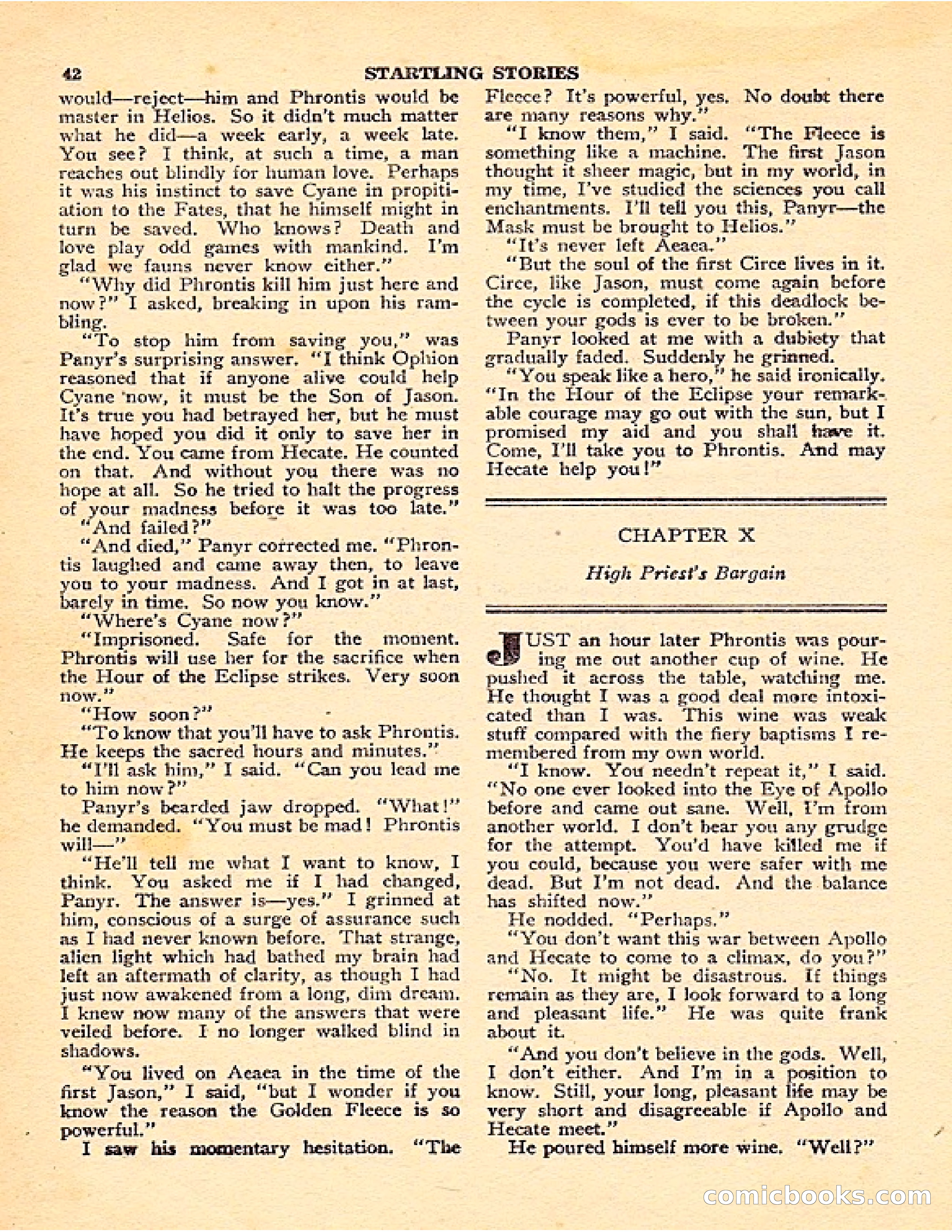 Startling Stories, Canadian Edition — page 42 of 148