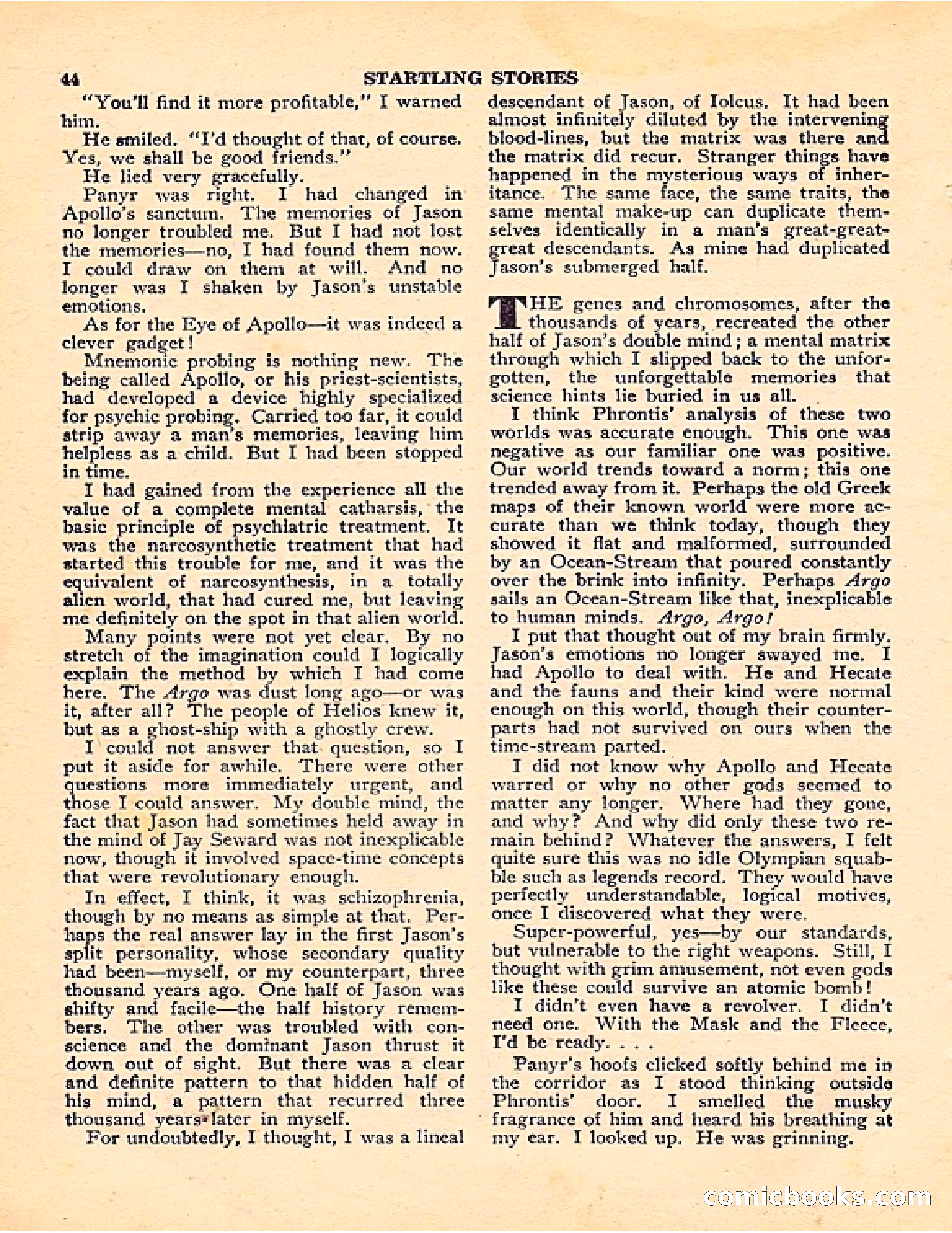 Startling Stories, Canadian Edition — page 44 of 148