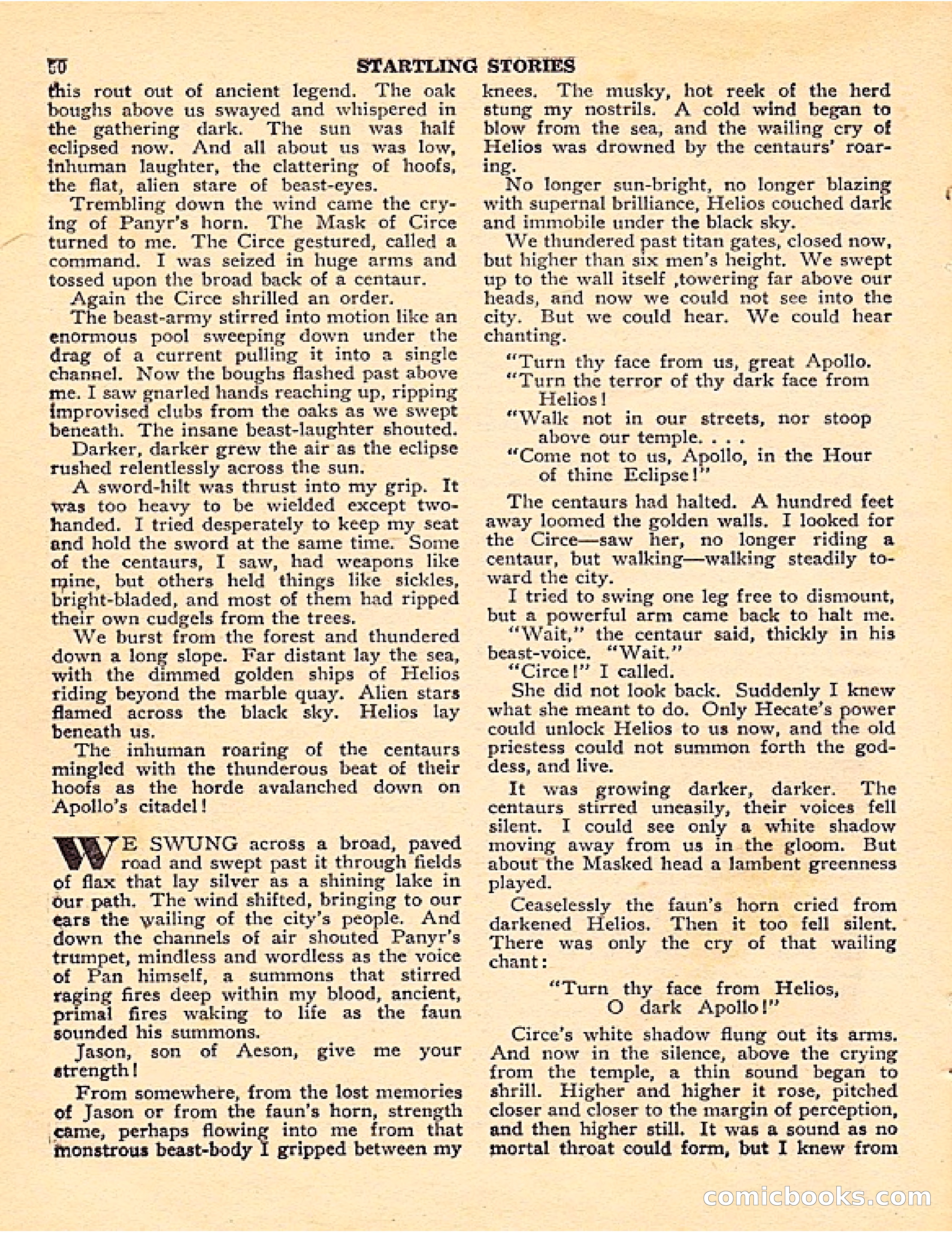 Startling Stories, Canadian Edition — page 50 of 148