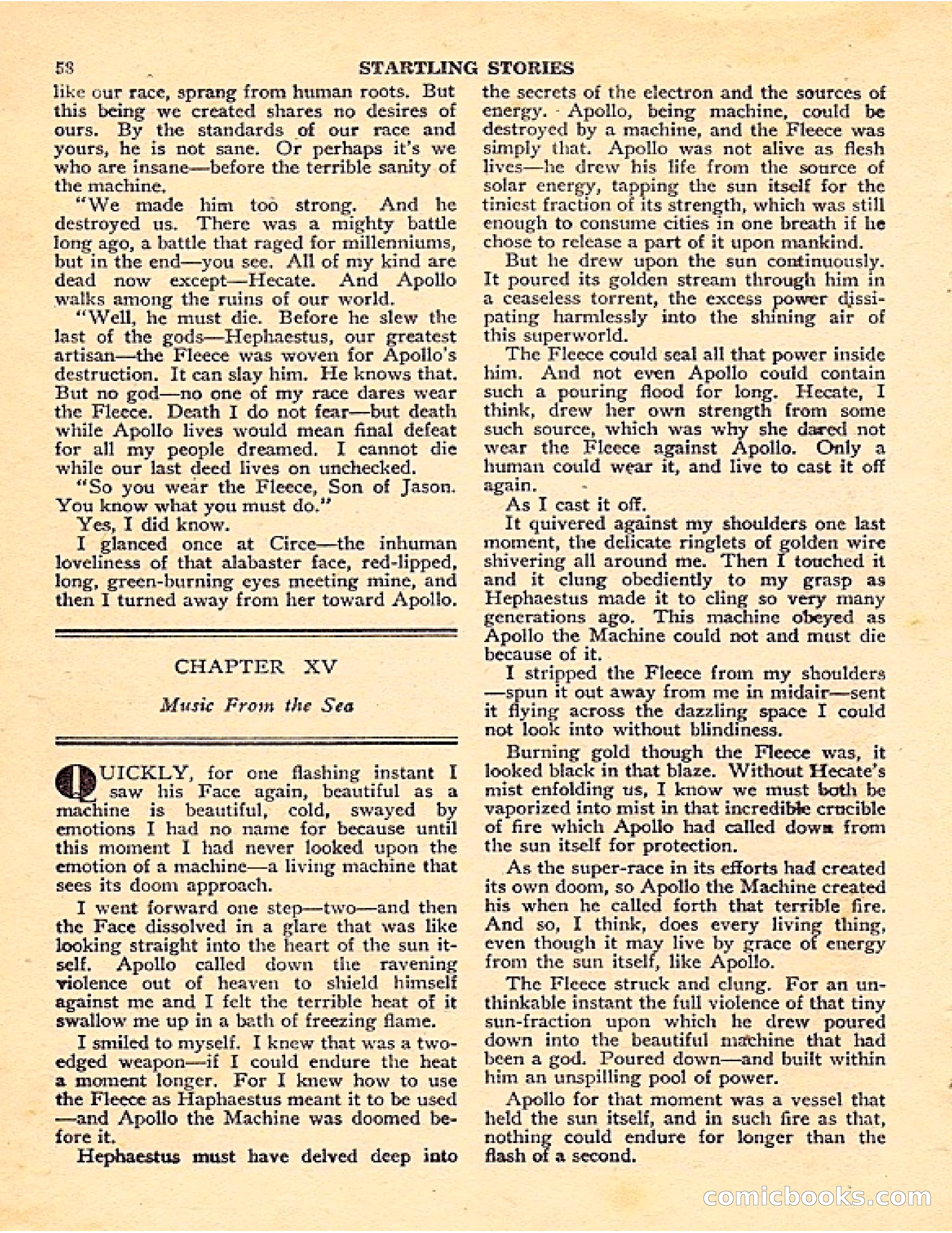 Startling Stories, Canadian Edition — page 58 of 148