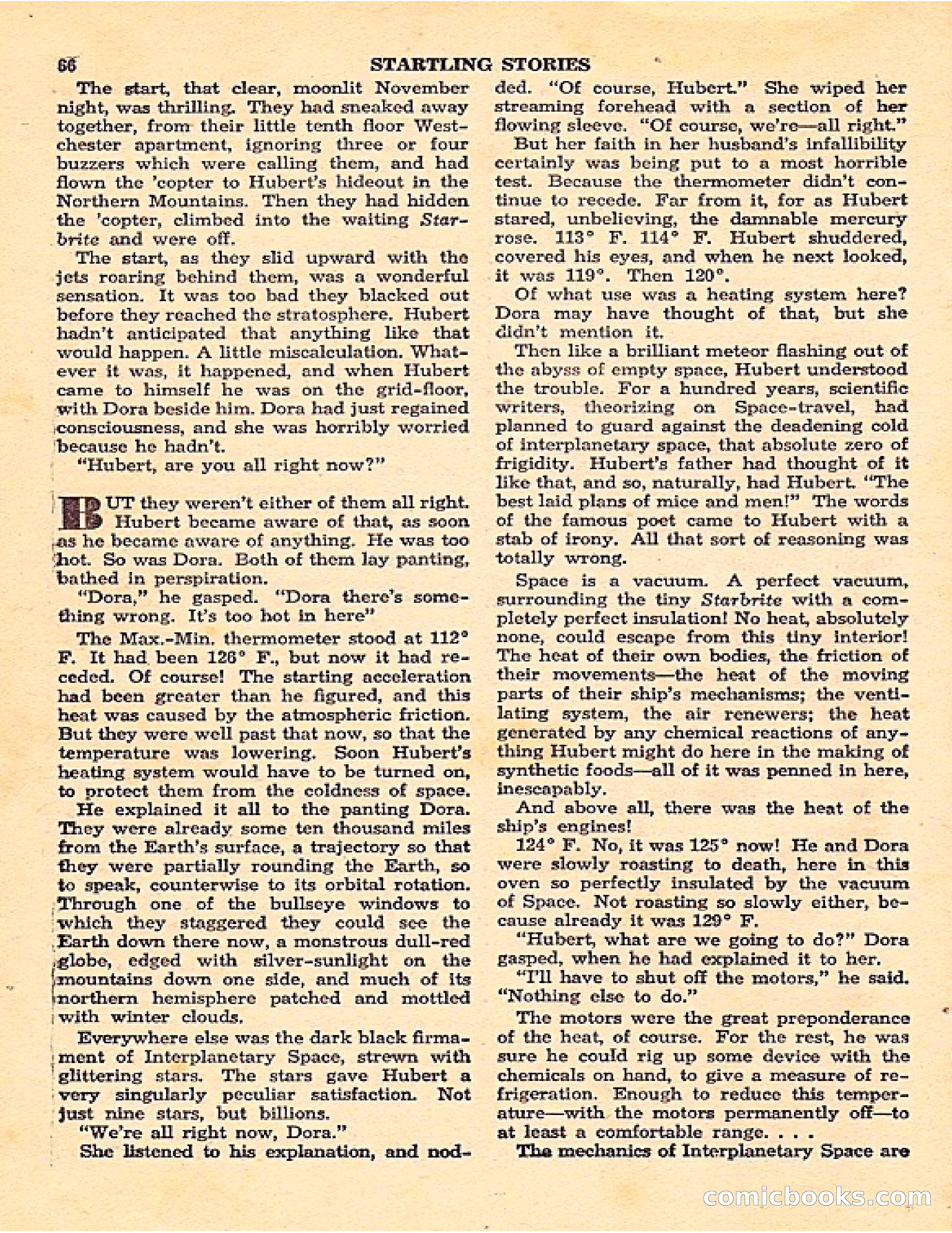 Startling Stories, Canadian Edition — page 66 of 148