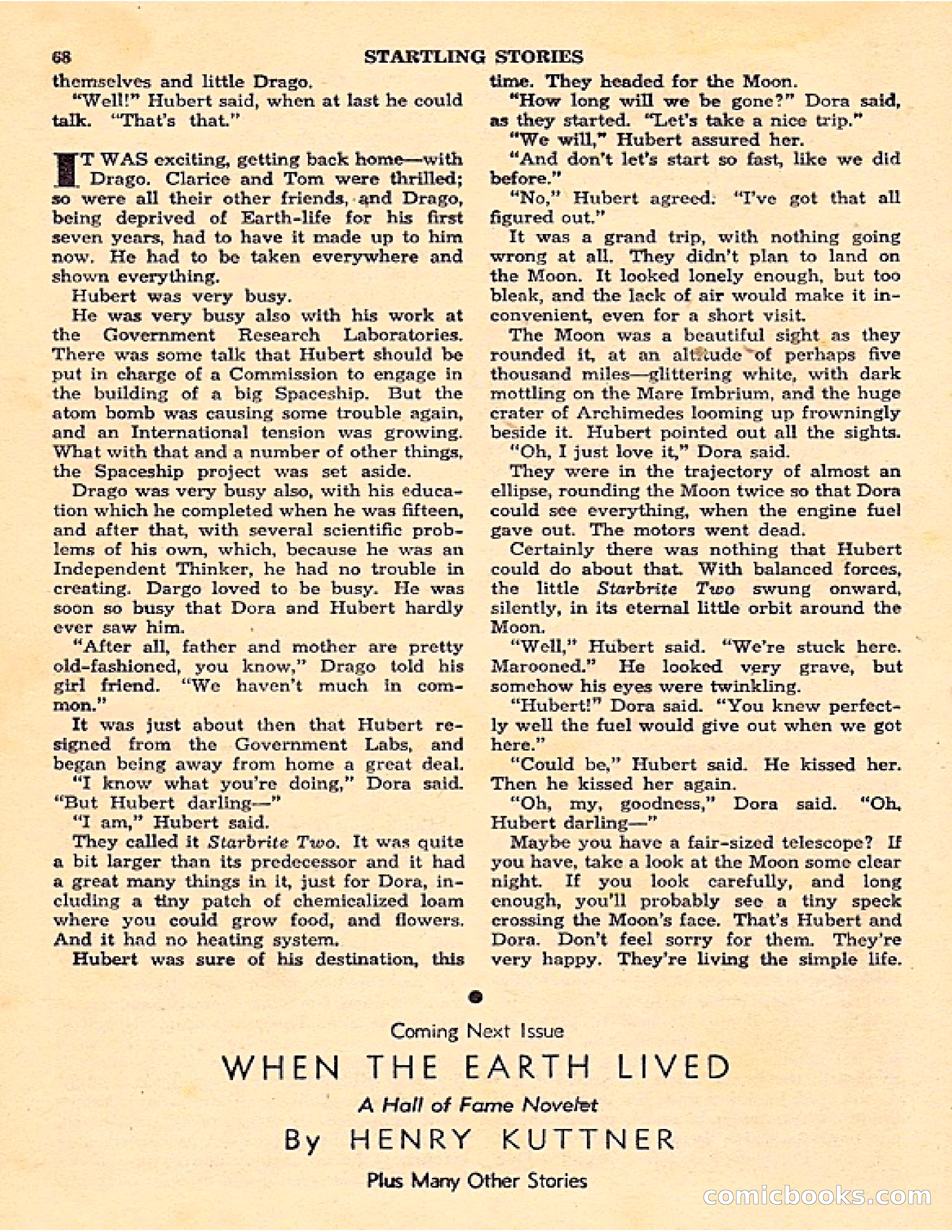 Startling Stories, Canadian Edition — page 68 of 148