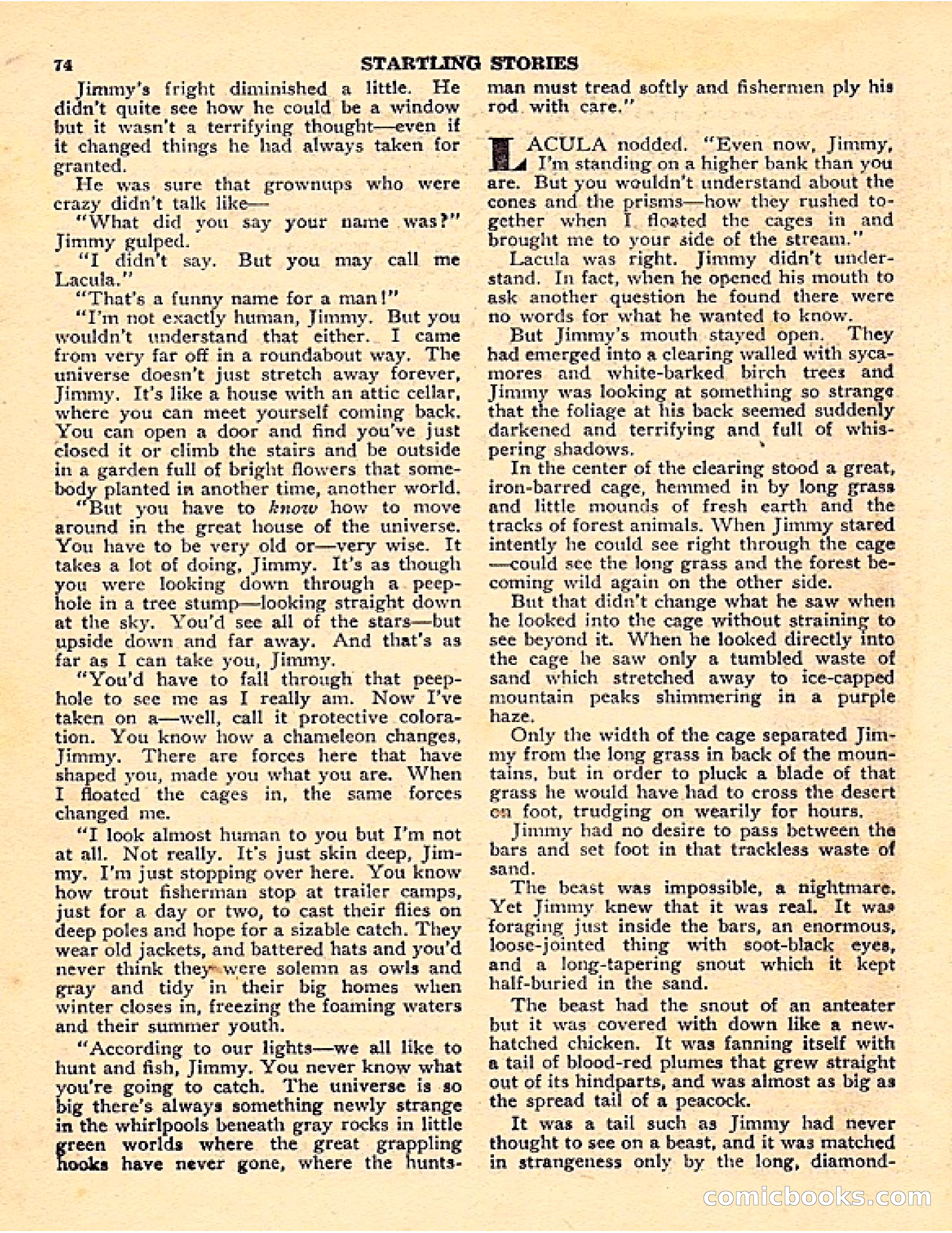 Startling Stories, Canadian Edition — page 74 of 148