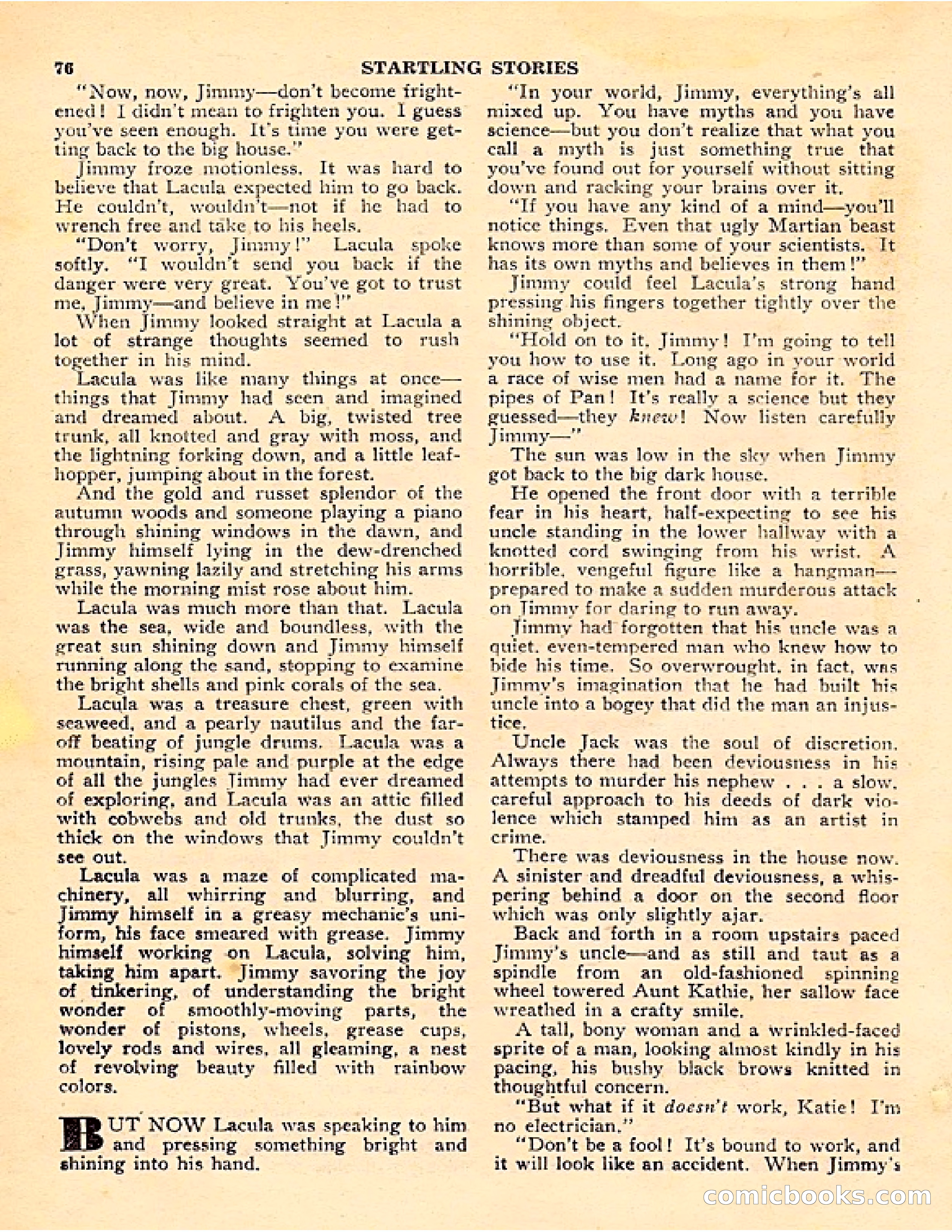 Startling Stories, Canadian Edition — page 76 of 148
