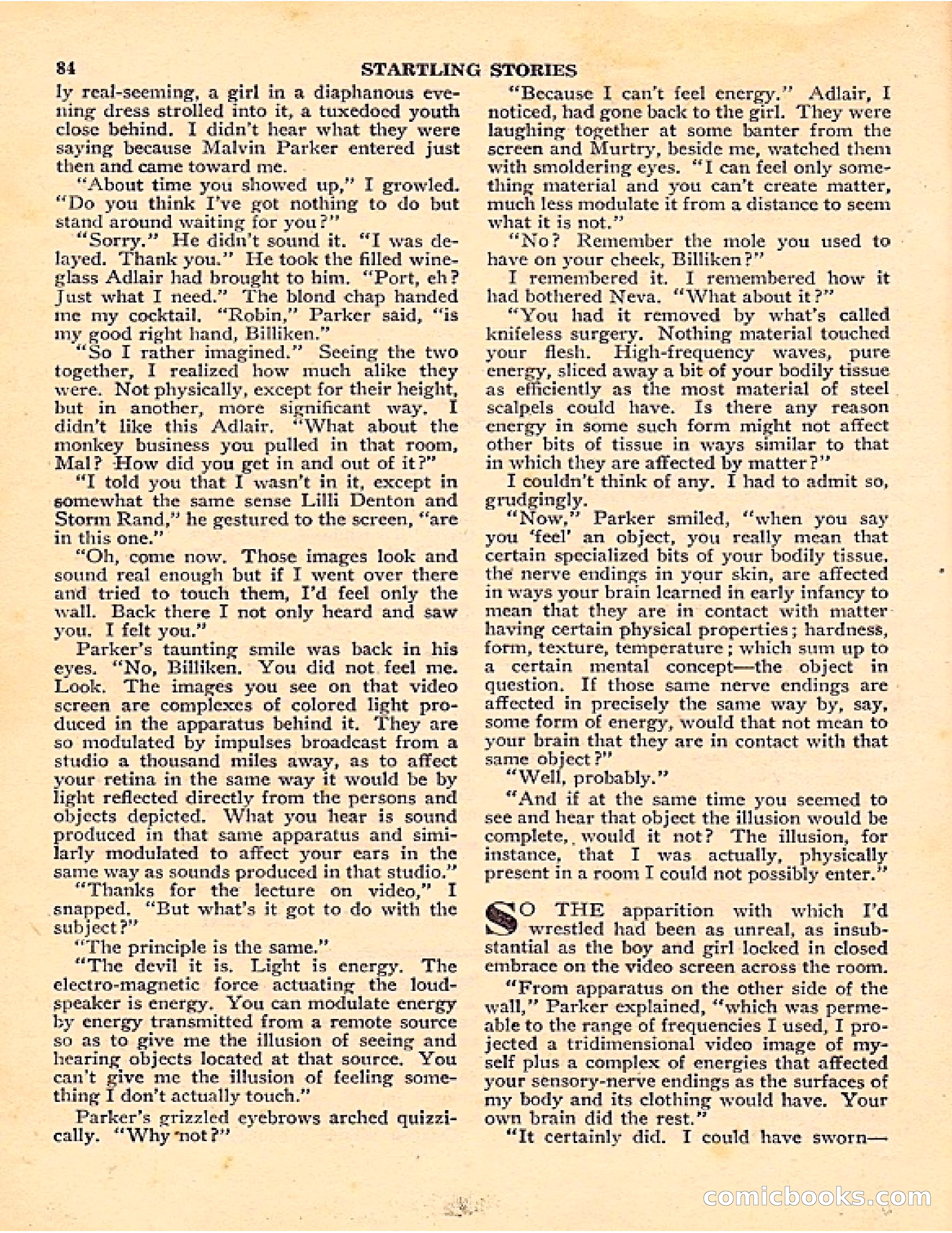 Startling Stories, Canadian Edition — page 84 of 148