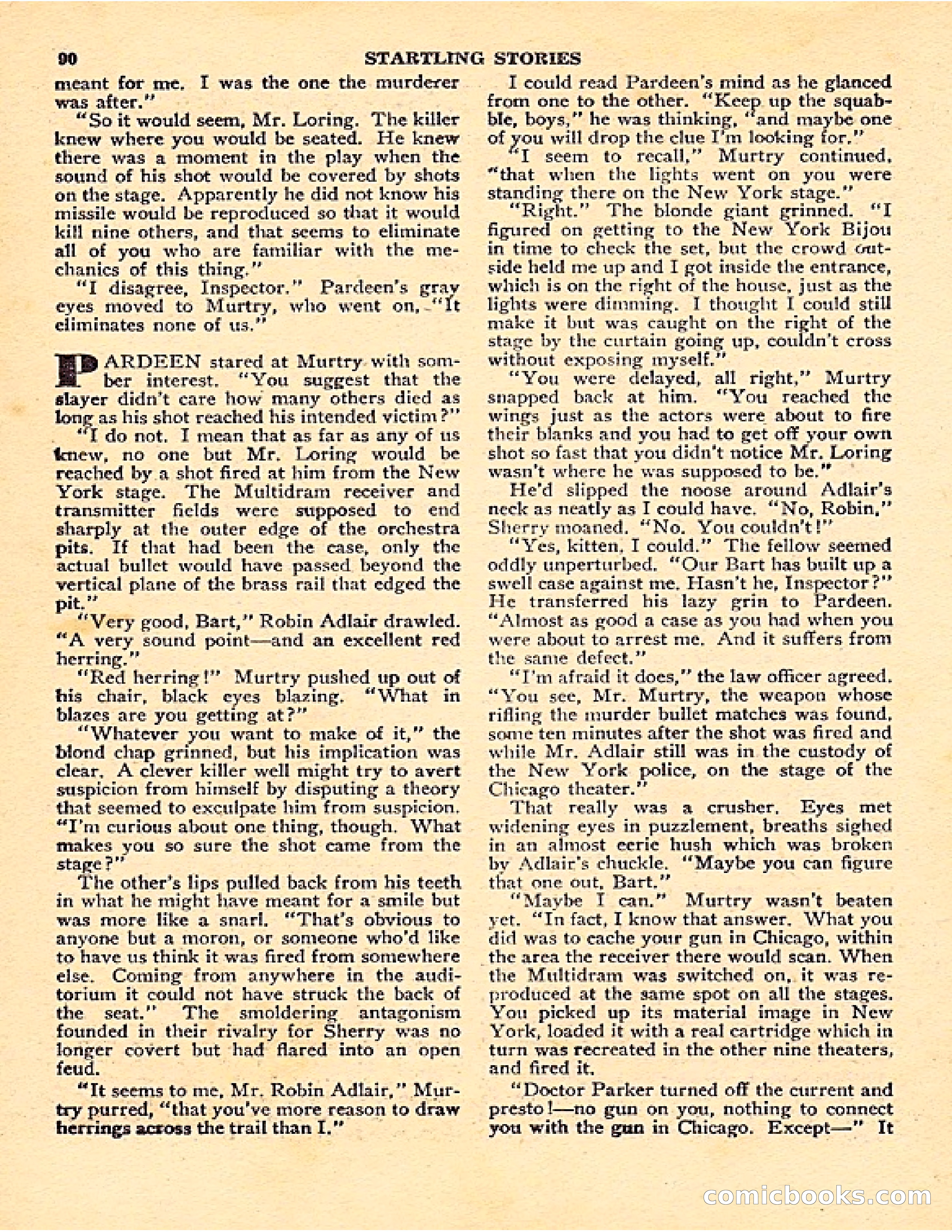 Startling Stories, Canadian Edition — page 90 of 148