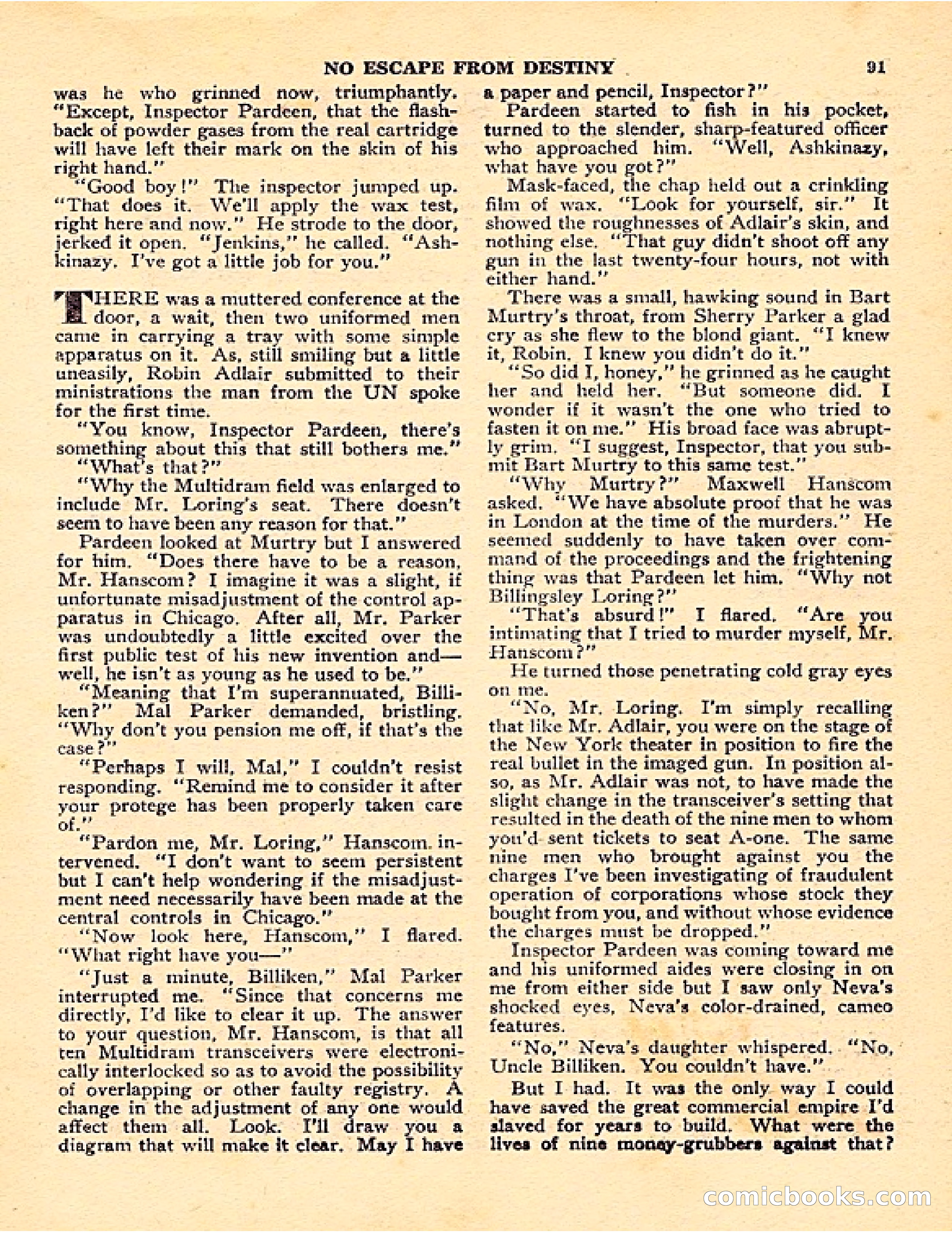 Startling Stories, Canadian Edition — page 91 of 148