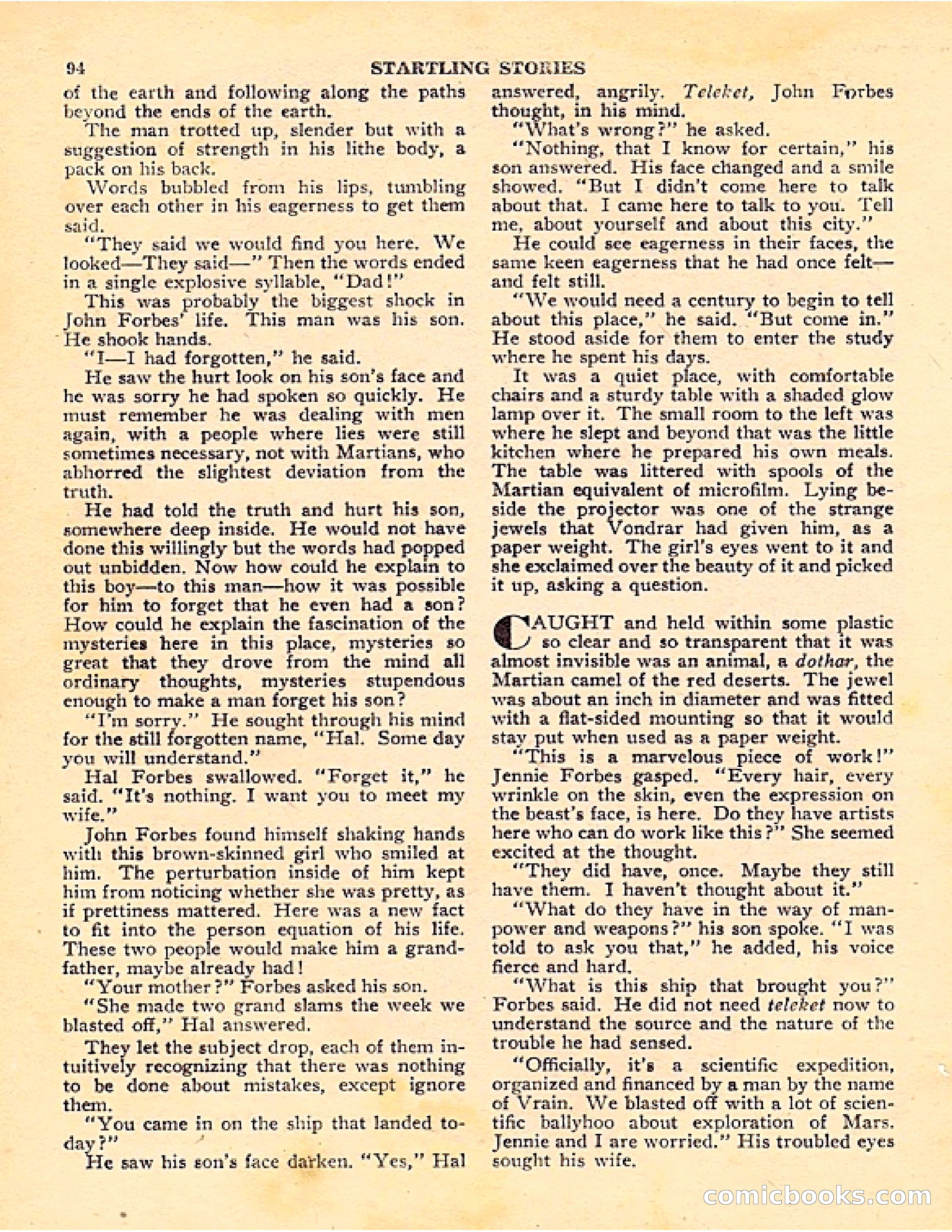 Startling Stories, Canadian Edition — page 94 of 148