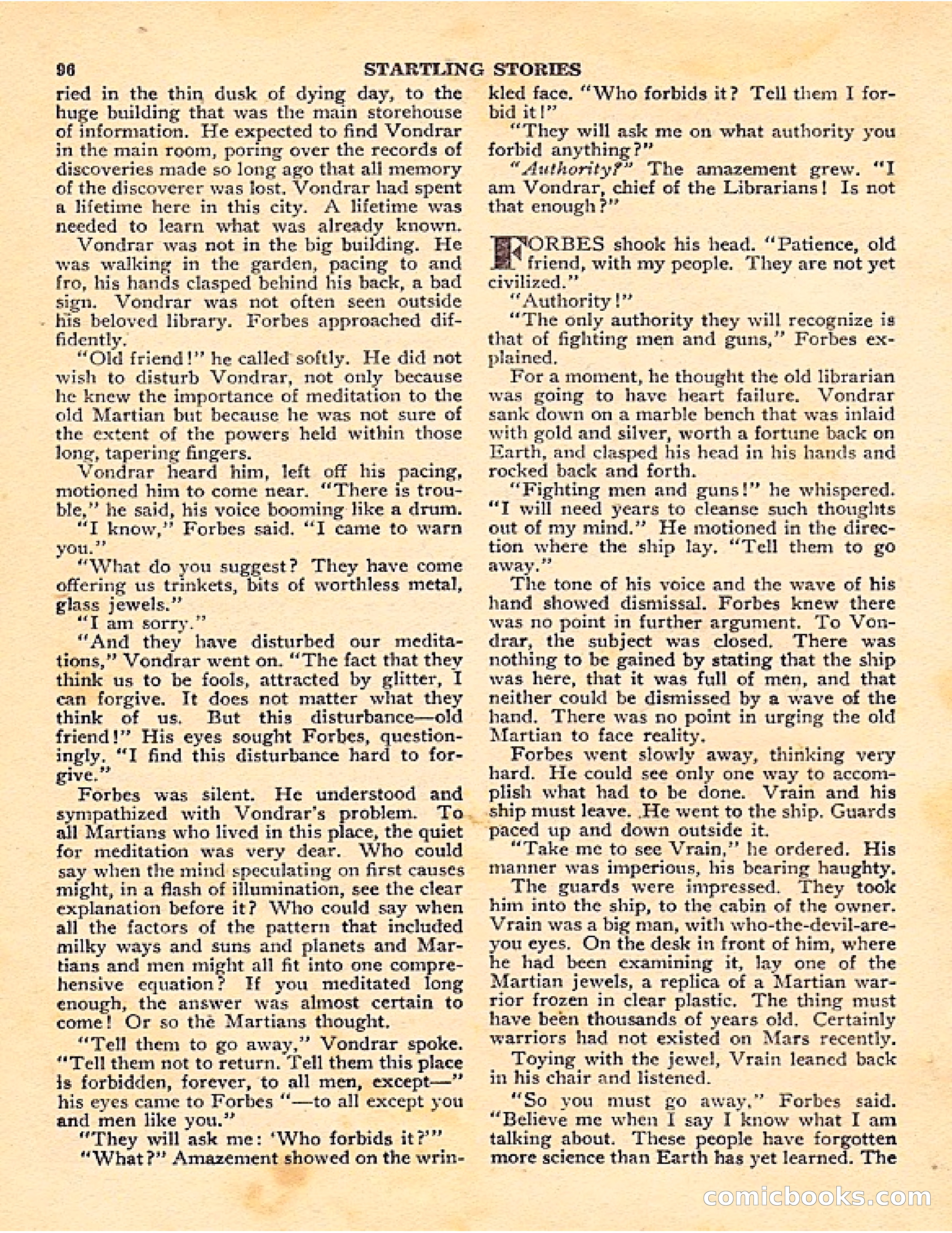 Startling Stories, Canadian Edition — page 96 of 148