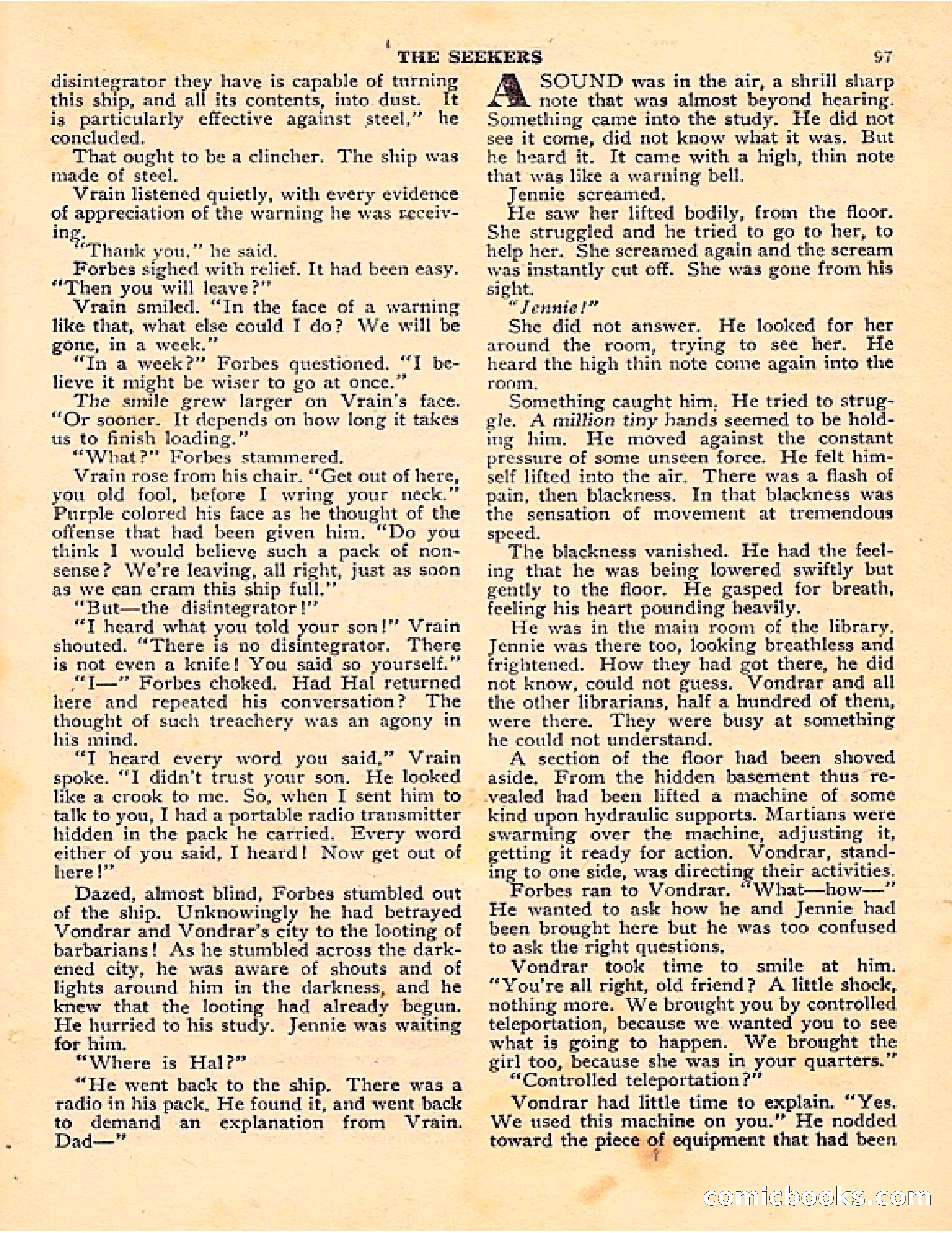 Startling Stories, Canadian Edition — page 97 of 148