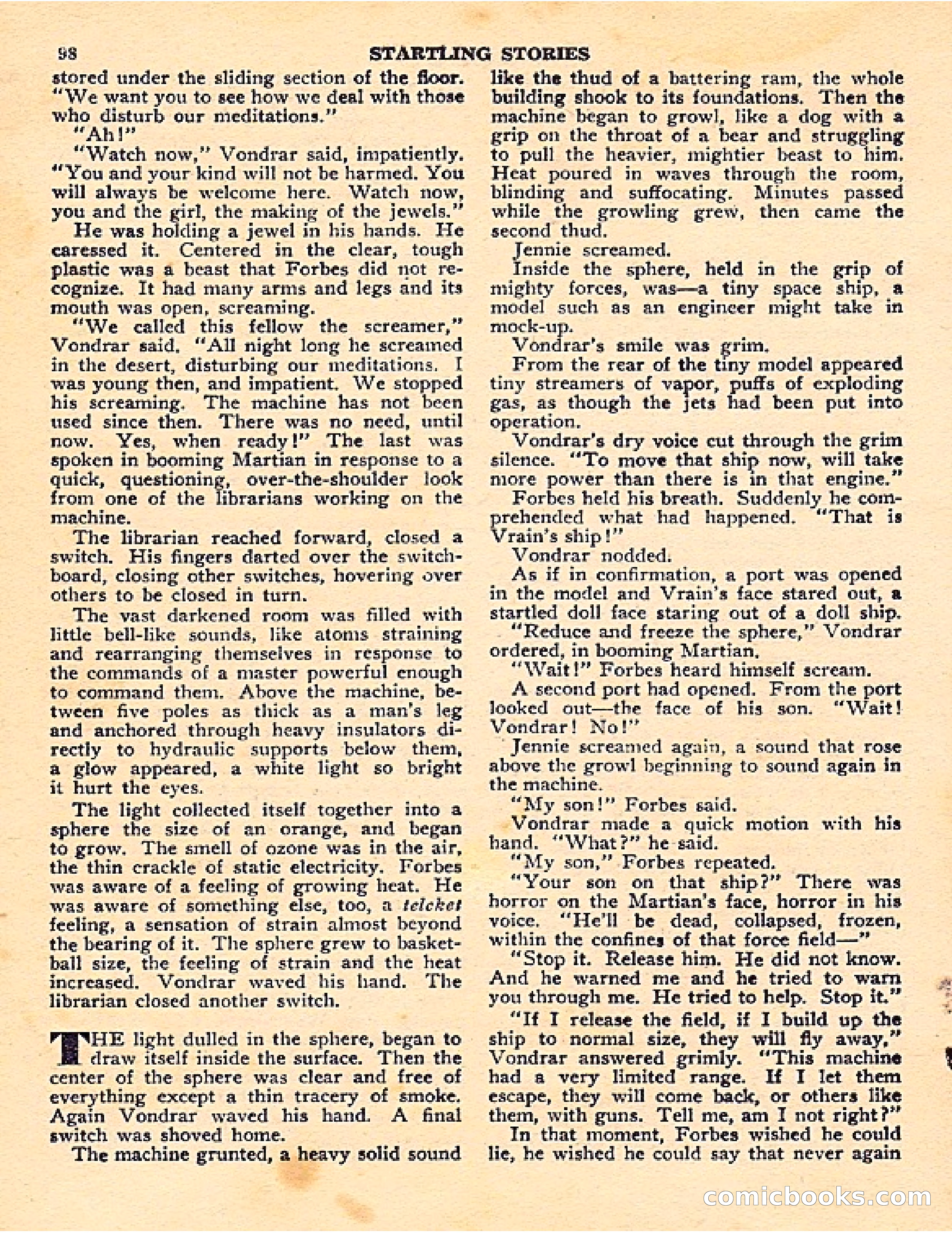 Startling Stories, Canadian Edition — page 98 of 148