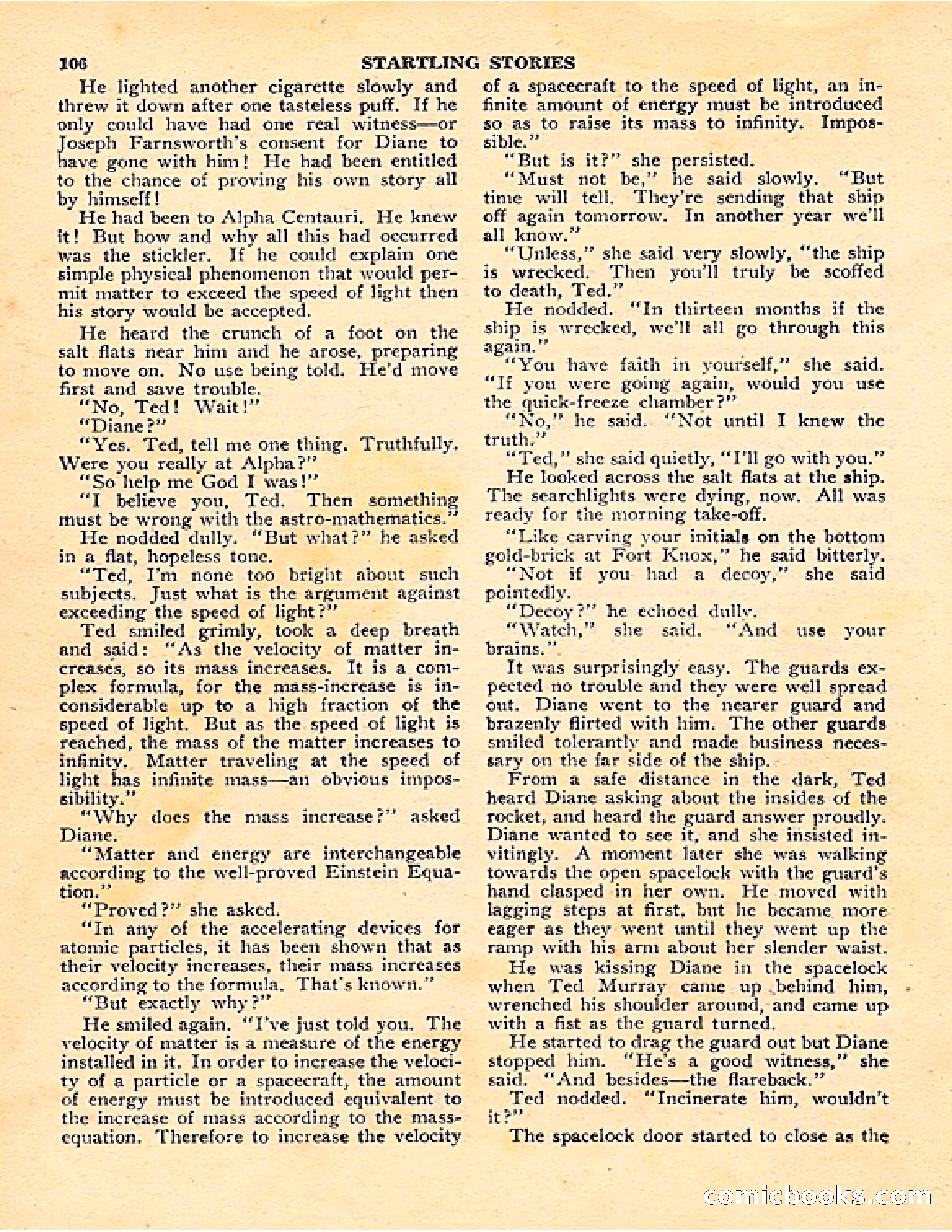 Startling Stories, Canadian Edition — page 106 of 148