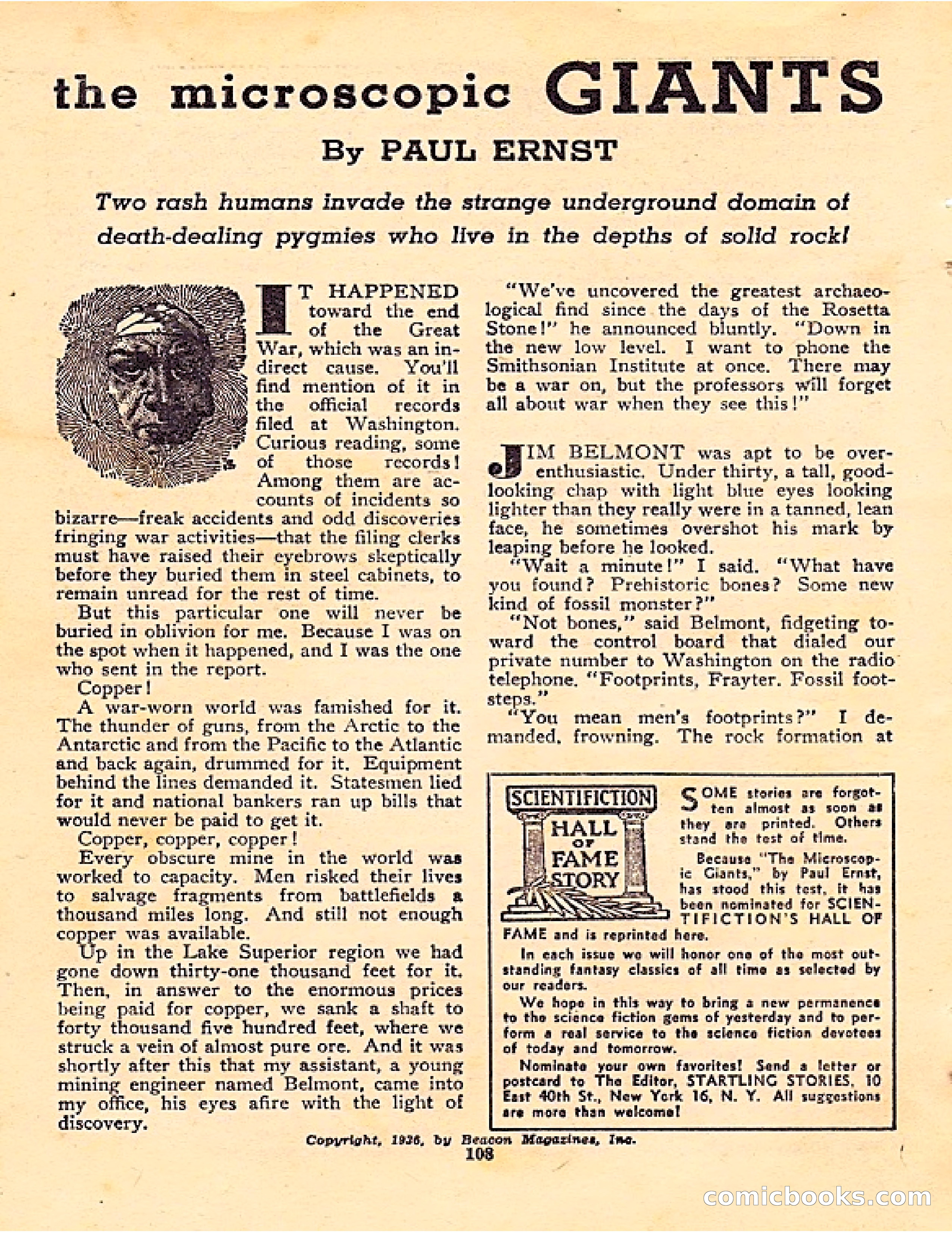 Startling Stories, Canadian Edition — page 108 of 148