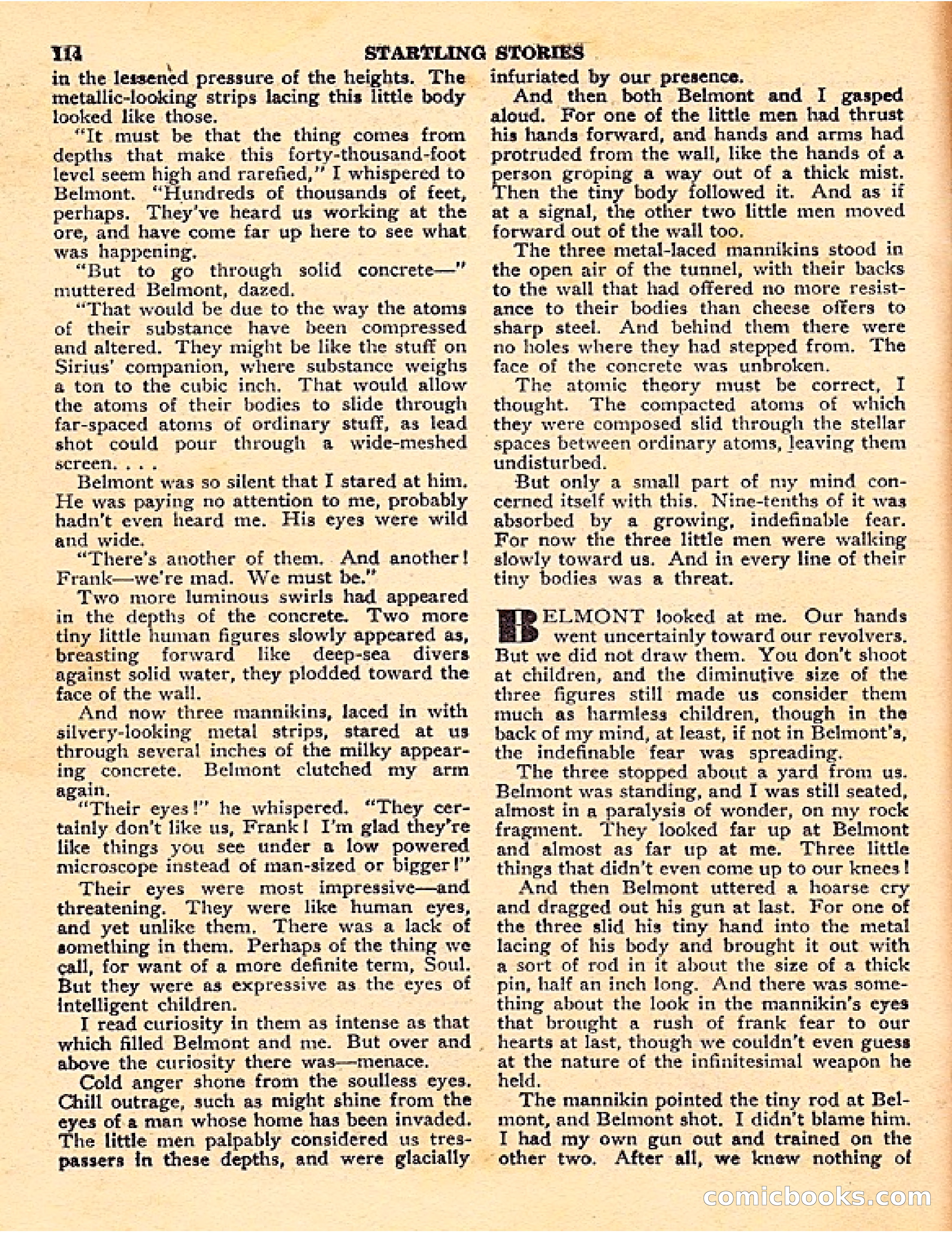 Startling Stories, Canadian Edition — page 114 of 148