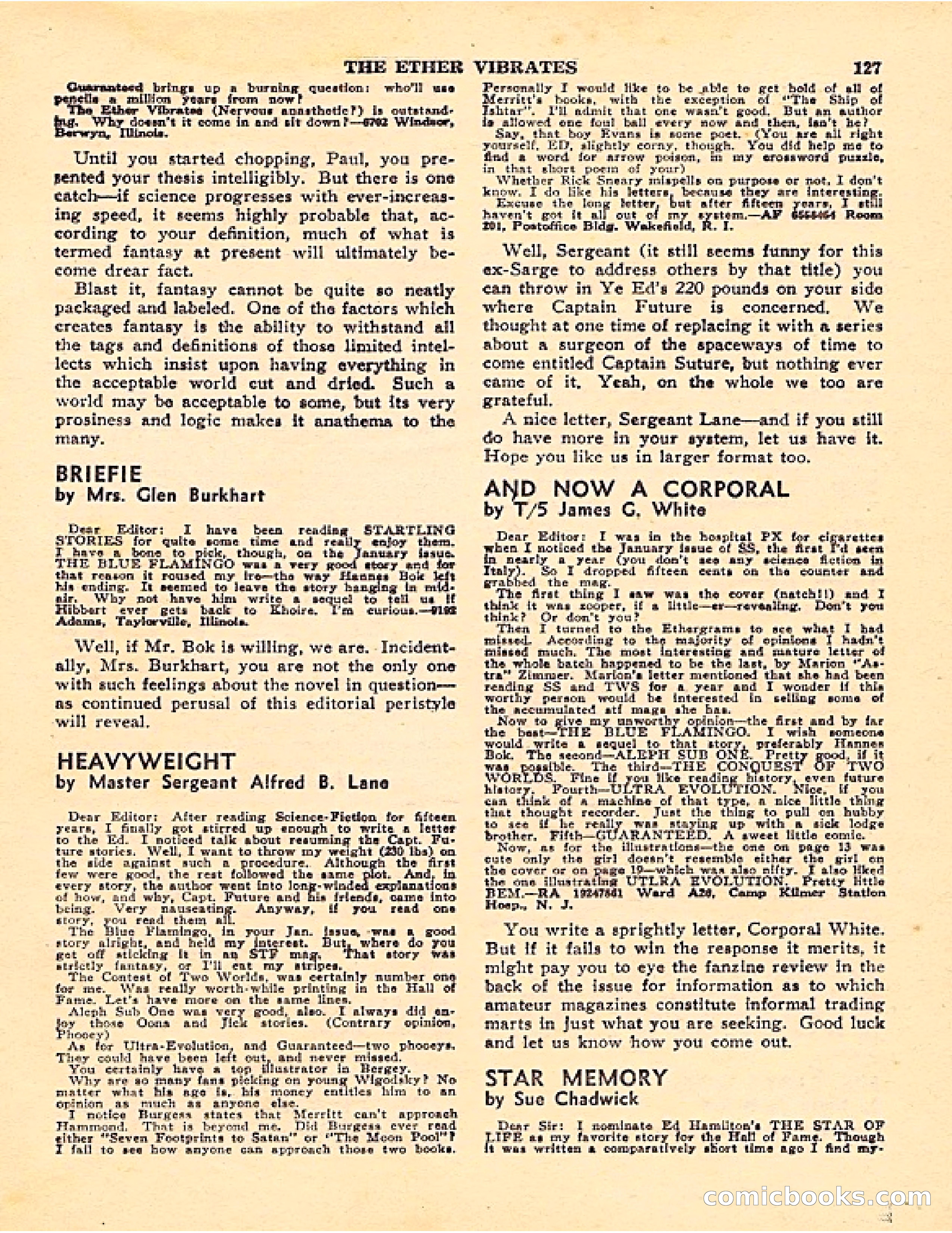 Startling Stories, Canadian Edition — page 127 of 148