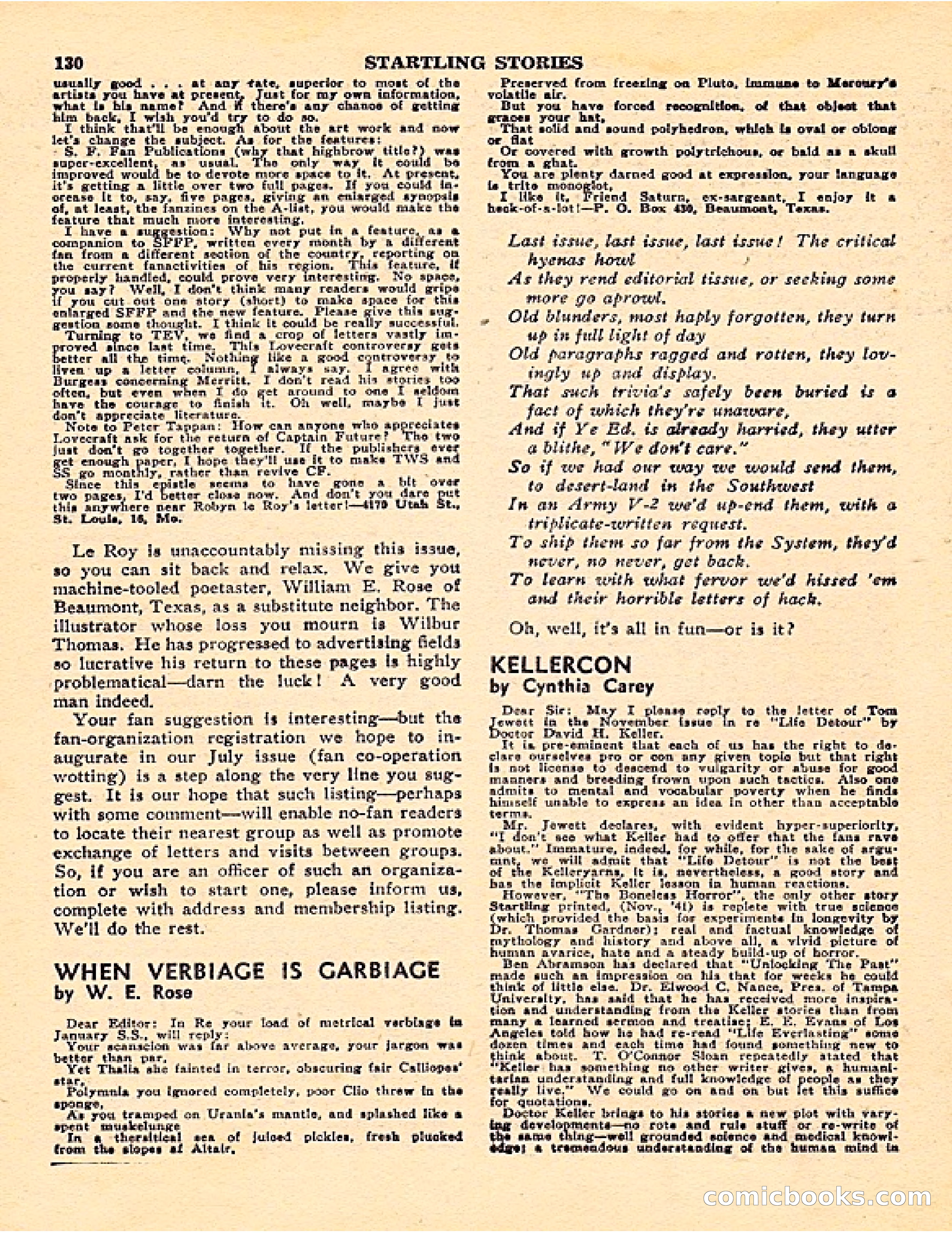 Startling Stories, Canadian Edition — page 130 of 148