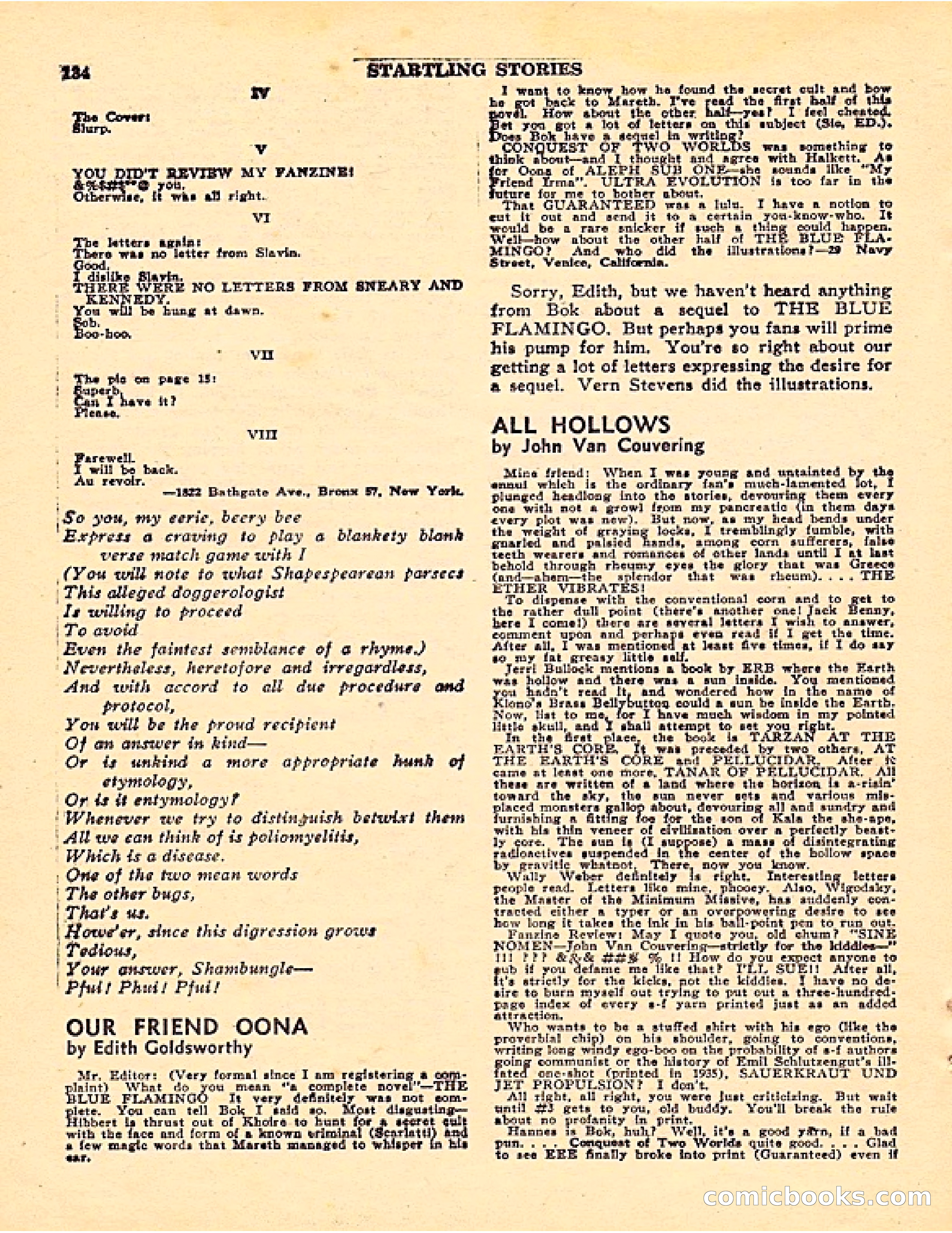 Startling Stories, Canadian Edition — page 134 of 148