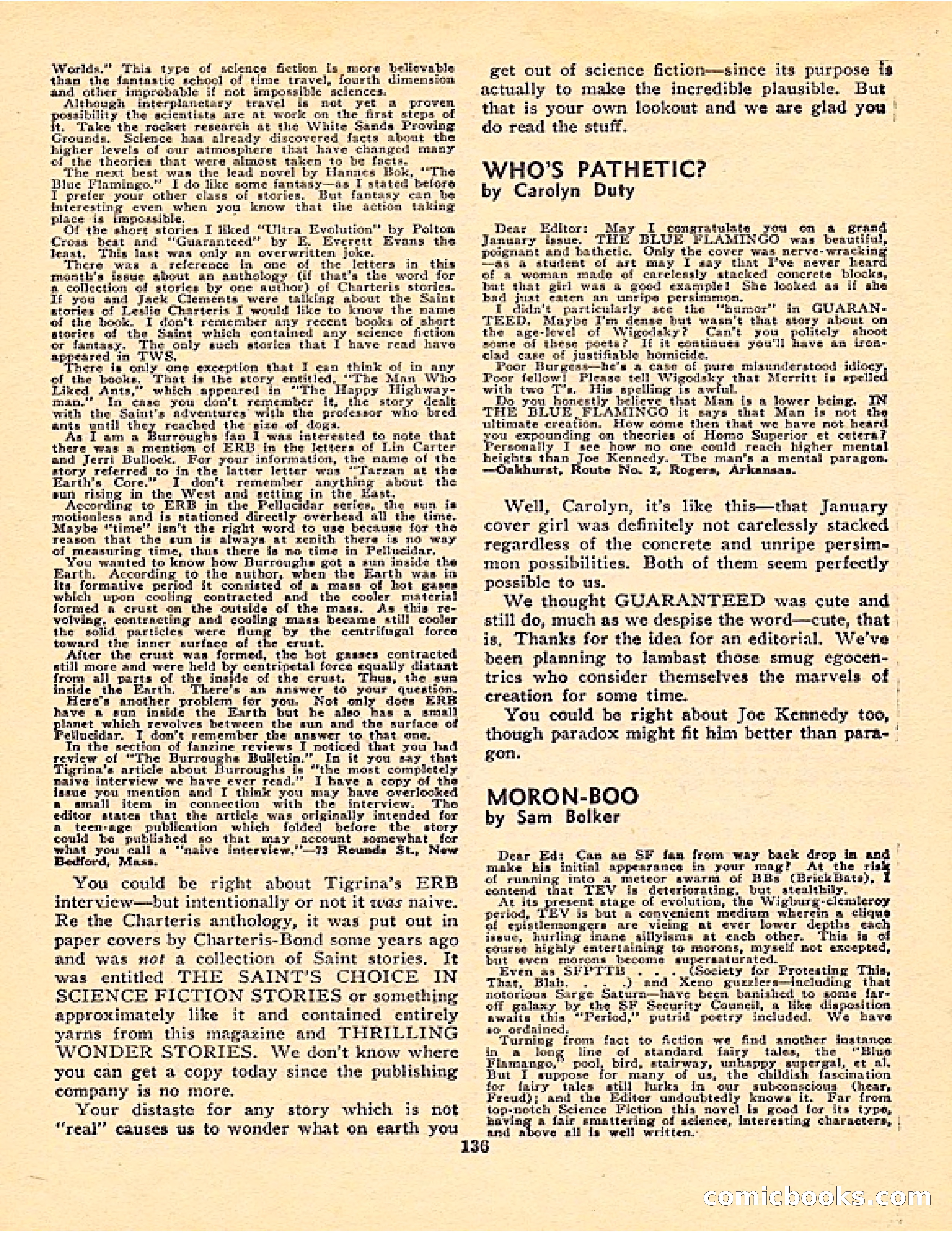 Startling Stories, Canadian Edition — page 136 of 148
