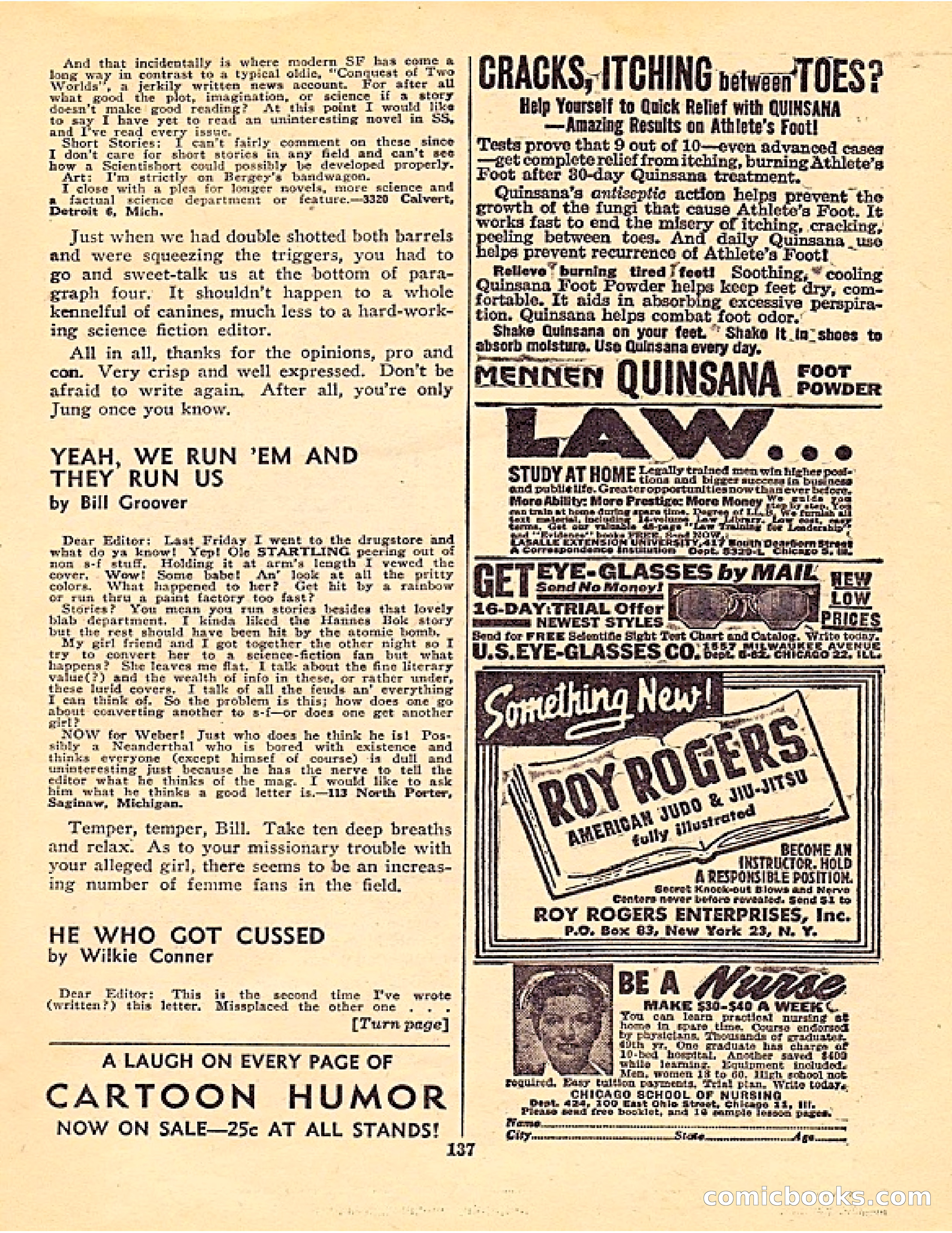 Startling Stories, Canadian Edition — page 137 of 148