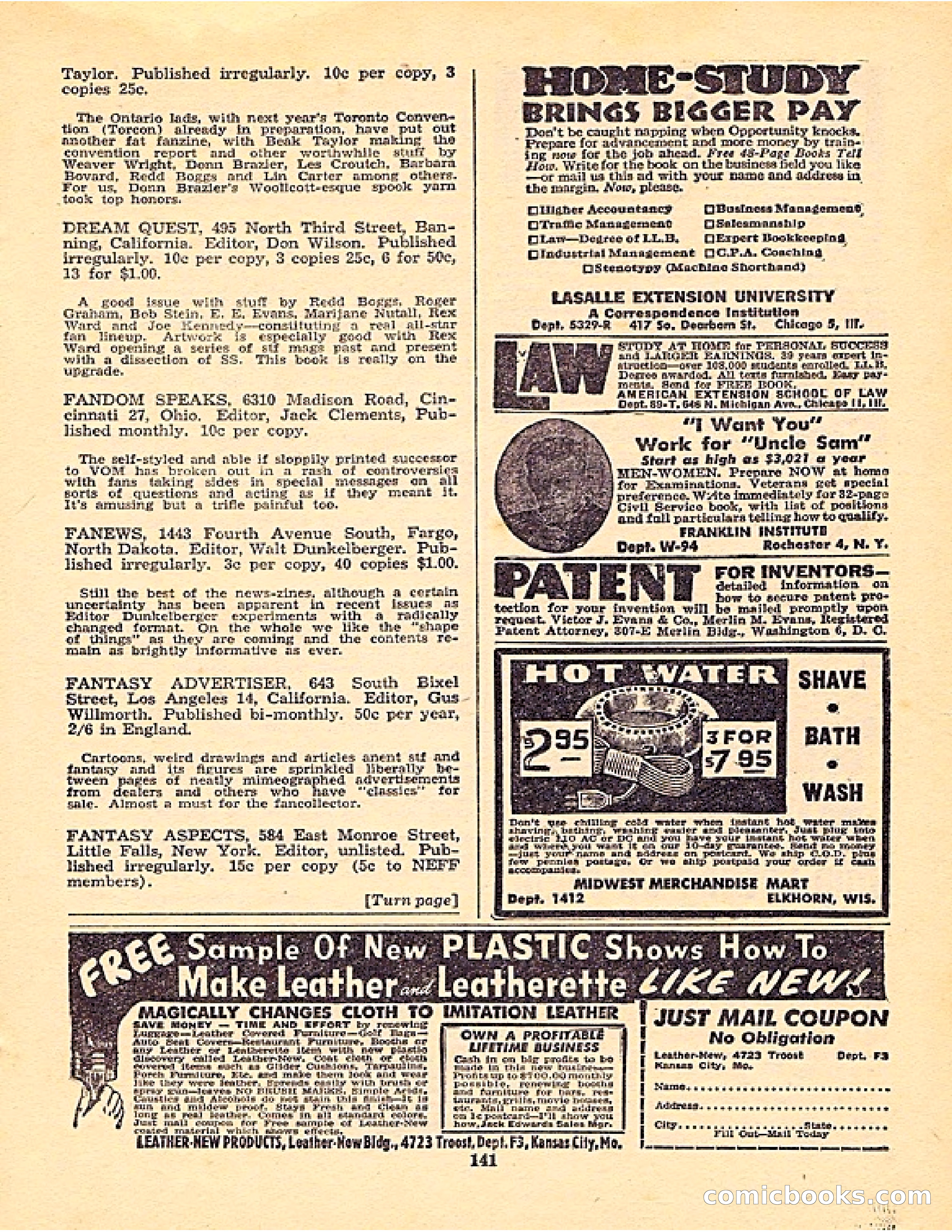 Startling Stories, Canadian Edition — page 141 of 148
