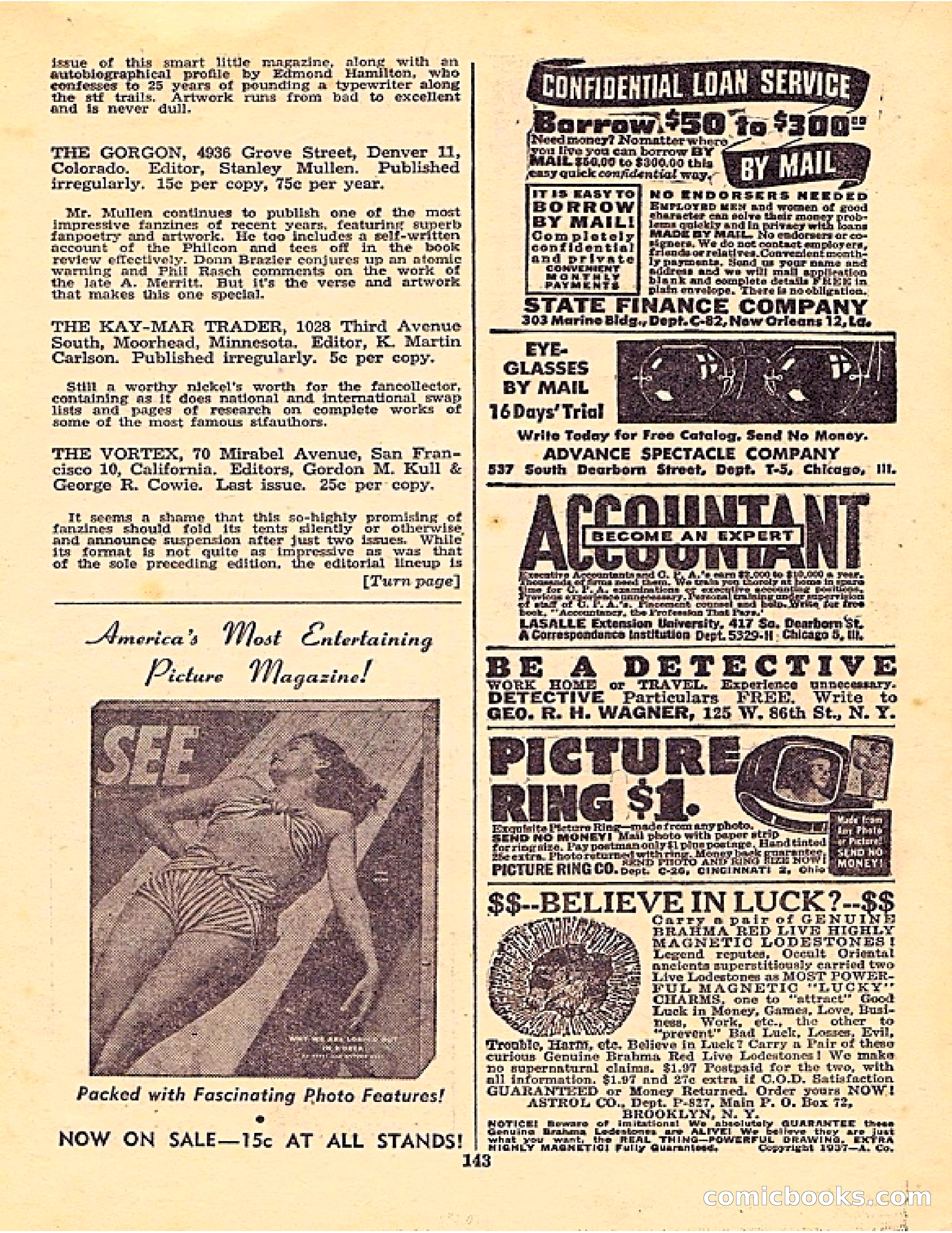 Startling Stories, Canadian Edition — page 143 of 148