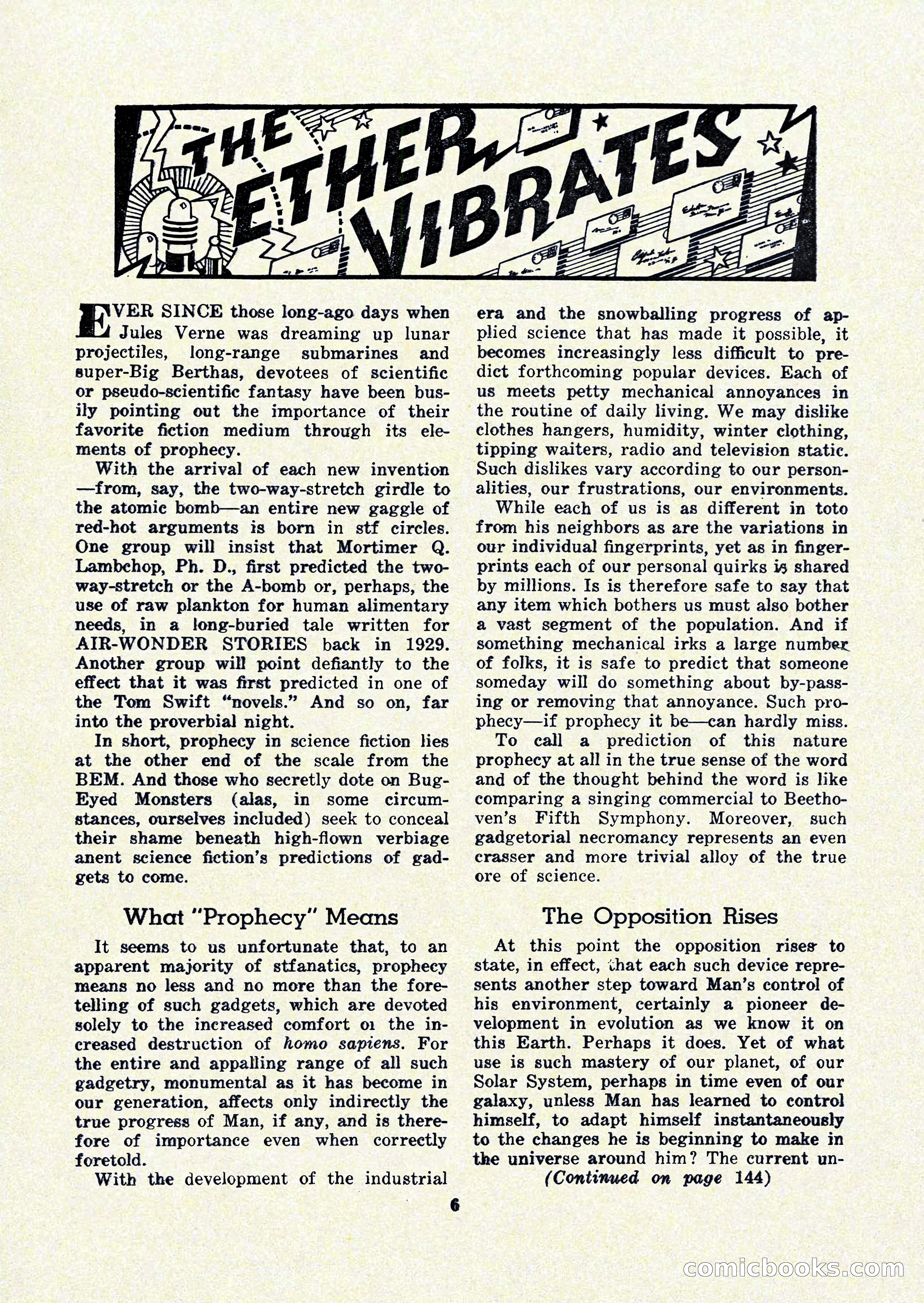 Startling Stories, January 1951 — page 6 of 164
