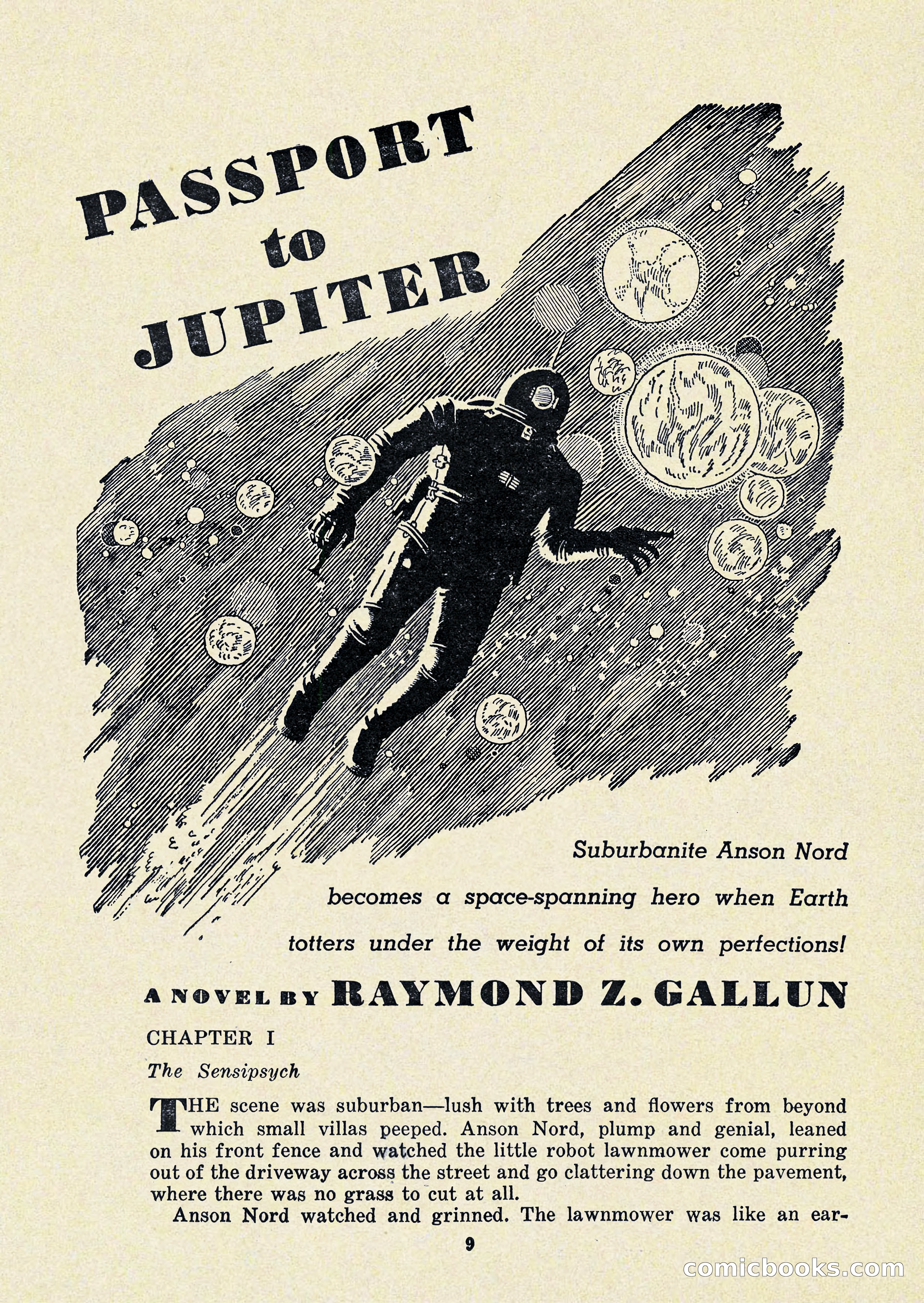Startling Stories, January 1951 — page 9 of 164