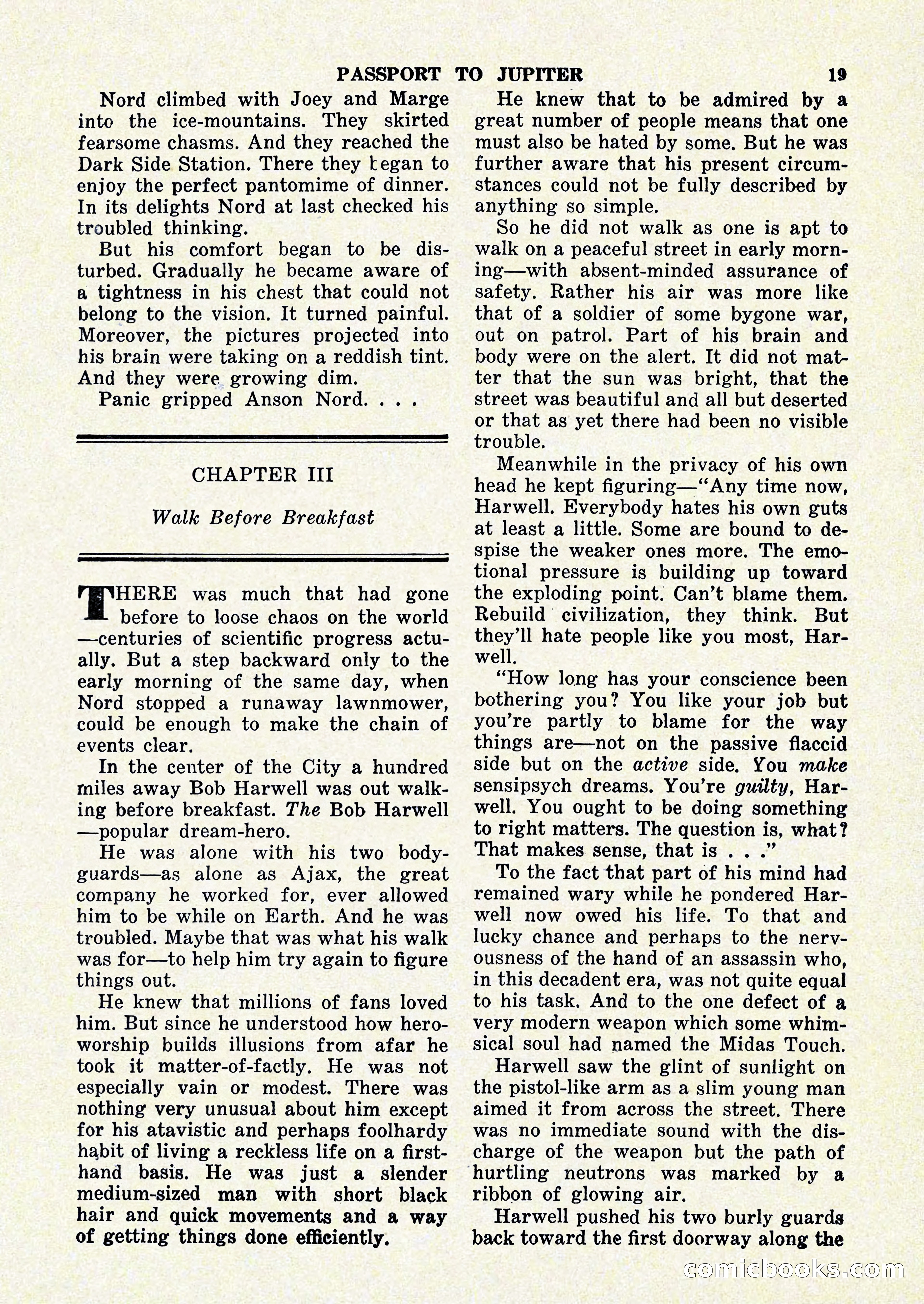Startling Stories, January 1951 — page 19 of 164