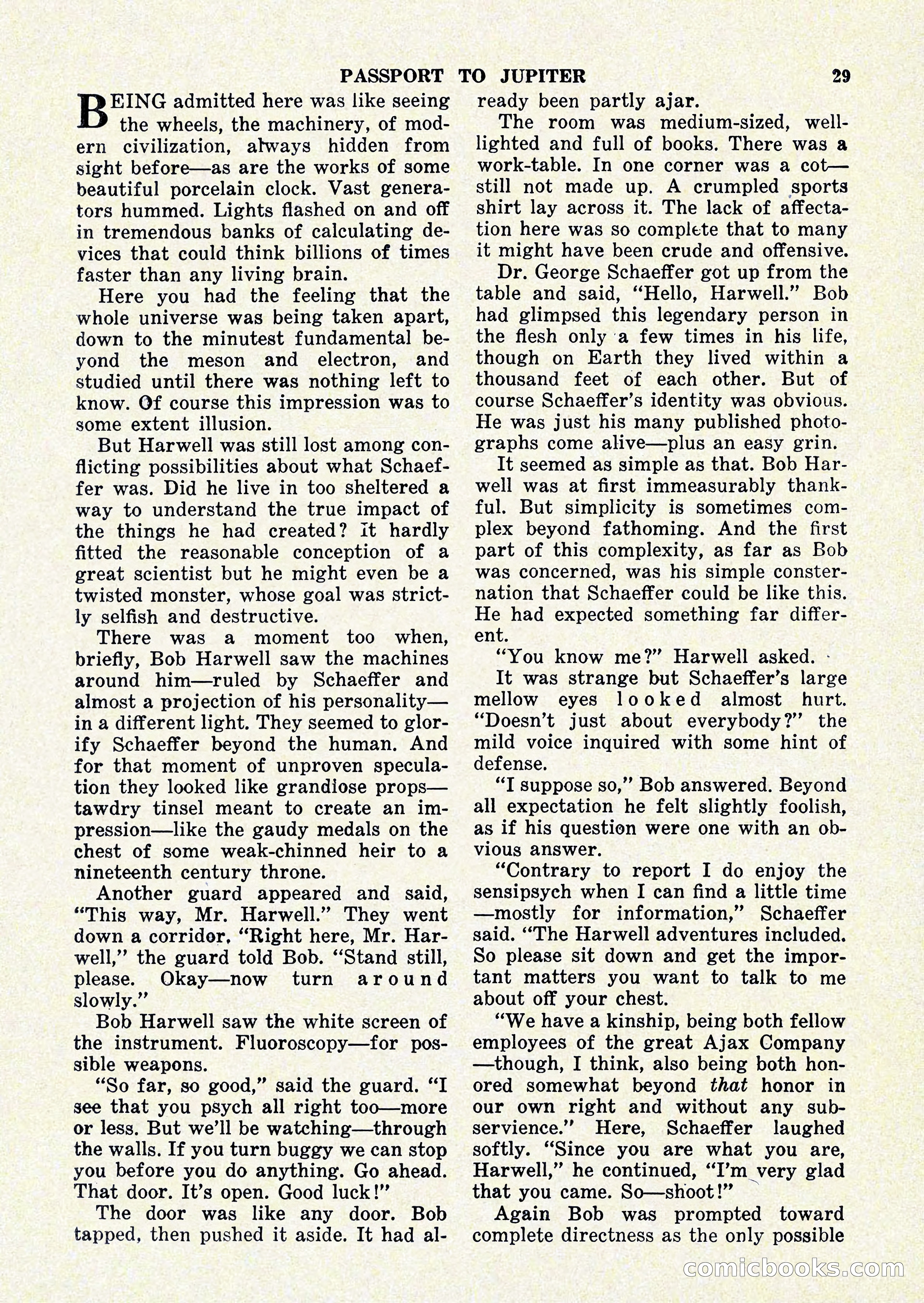Startling Stories, January 1951 — page 29 of 164