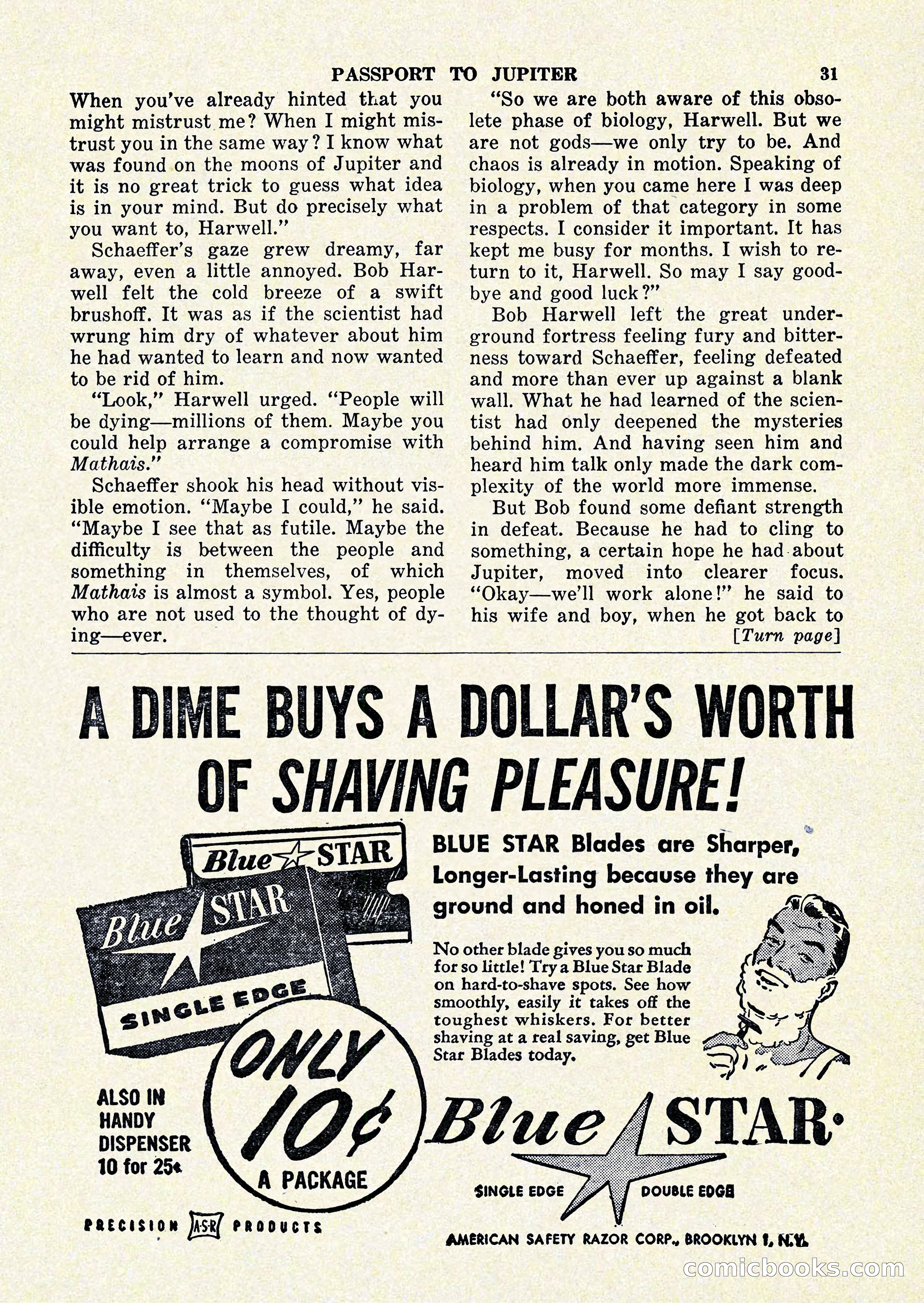 Startling Stories, January 1951 — page 31 of 164