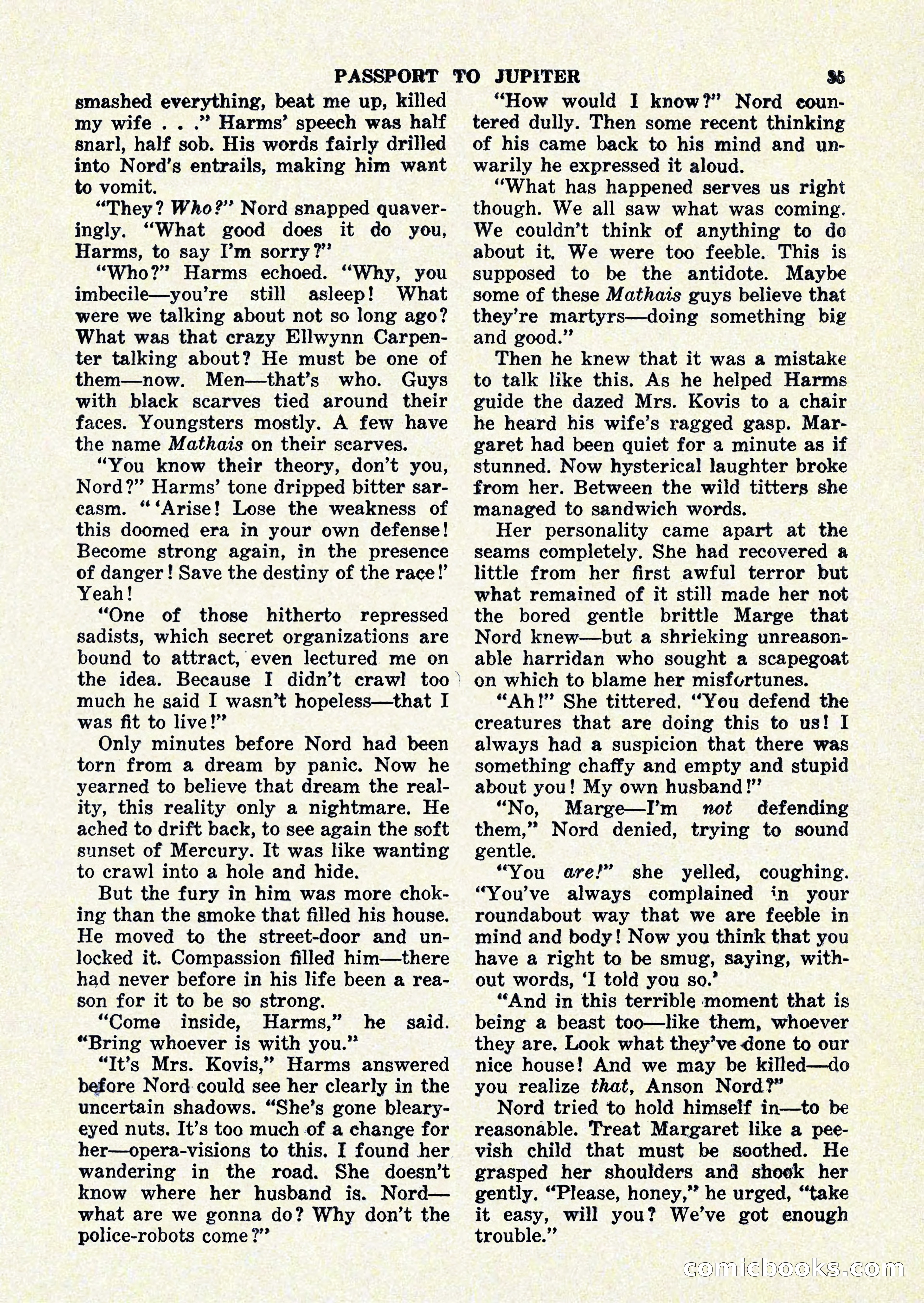 Startling Stories, January 1951 — page 35 of 164