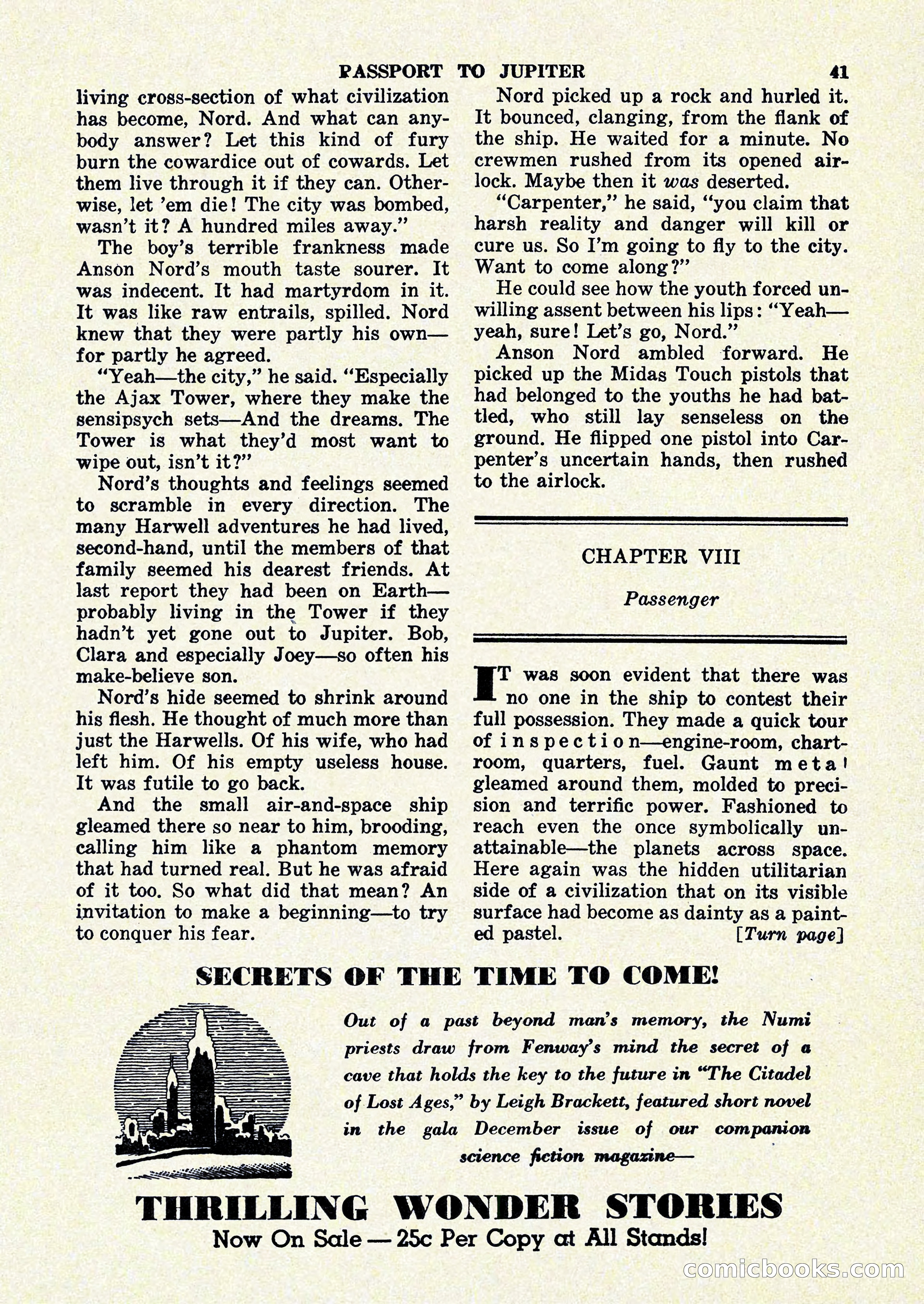 Startling Stories, January 1951 — page 41 of 164