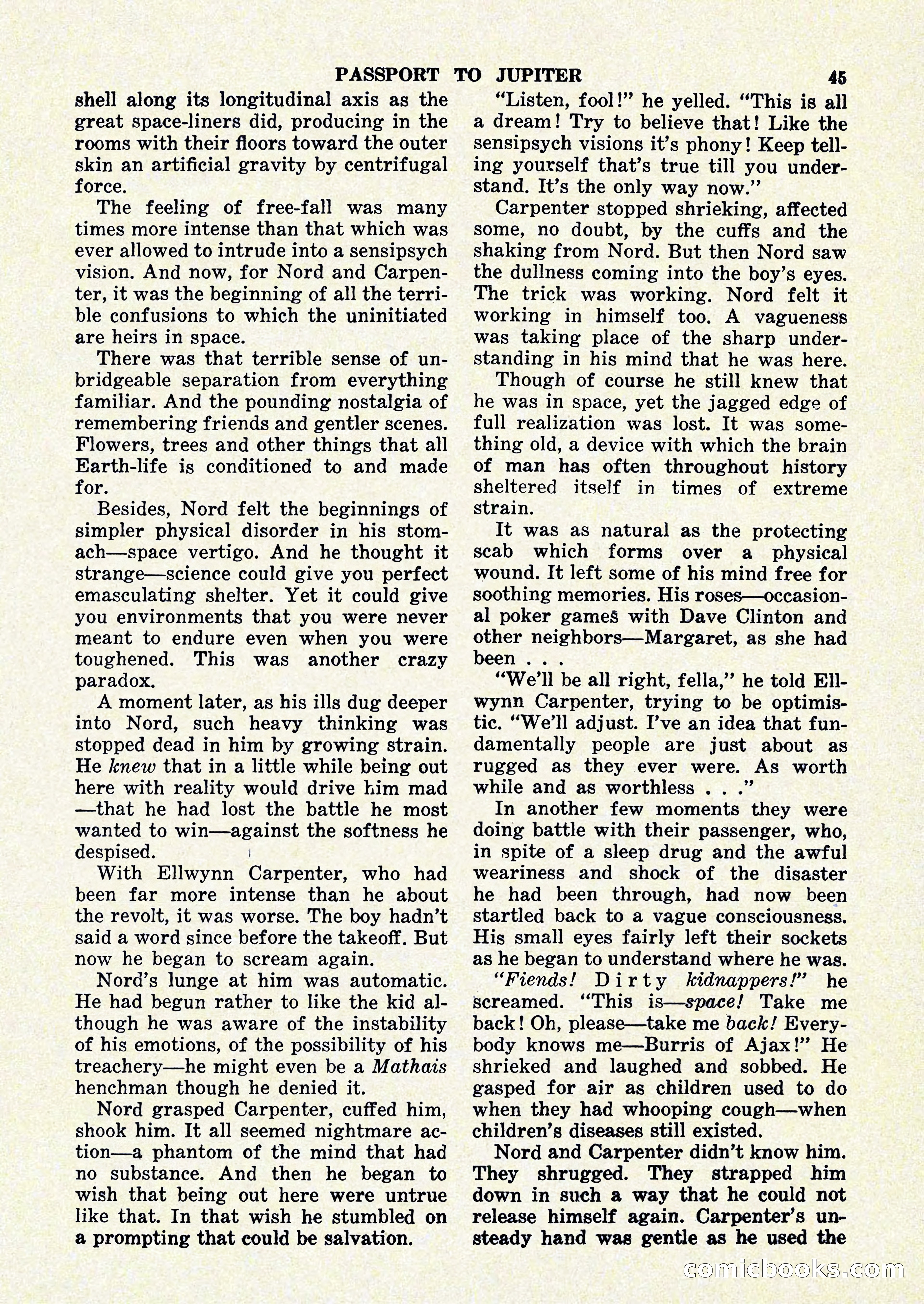 Startling Stories, January 1951 — page 45 of 164