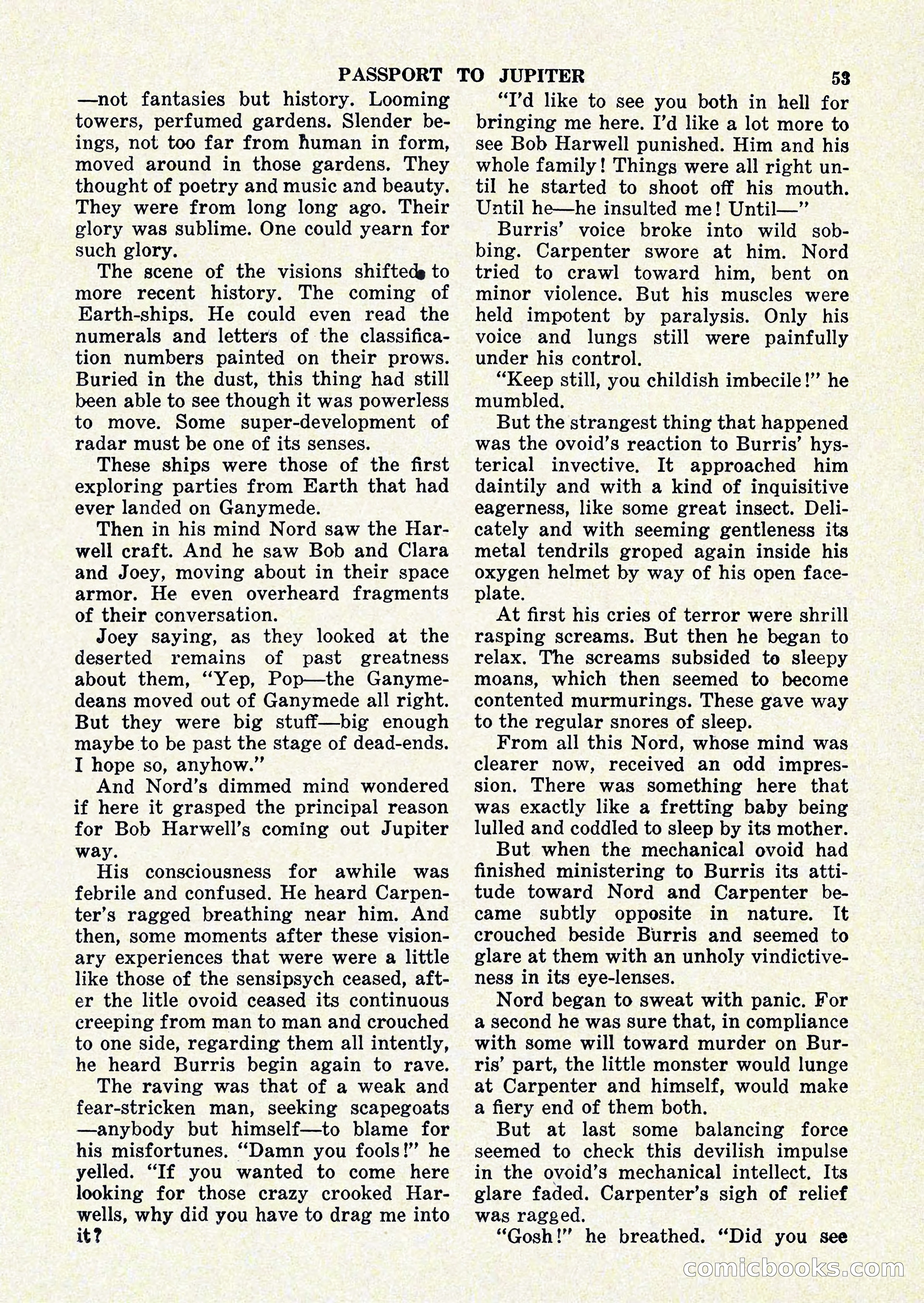 Startling Stories, January 1951 — page 53 of 164