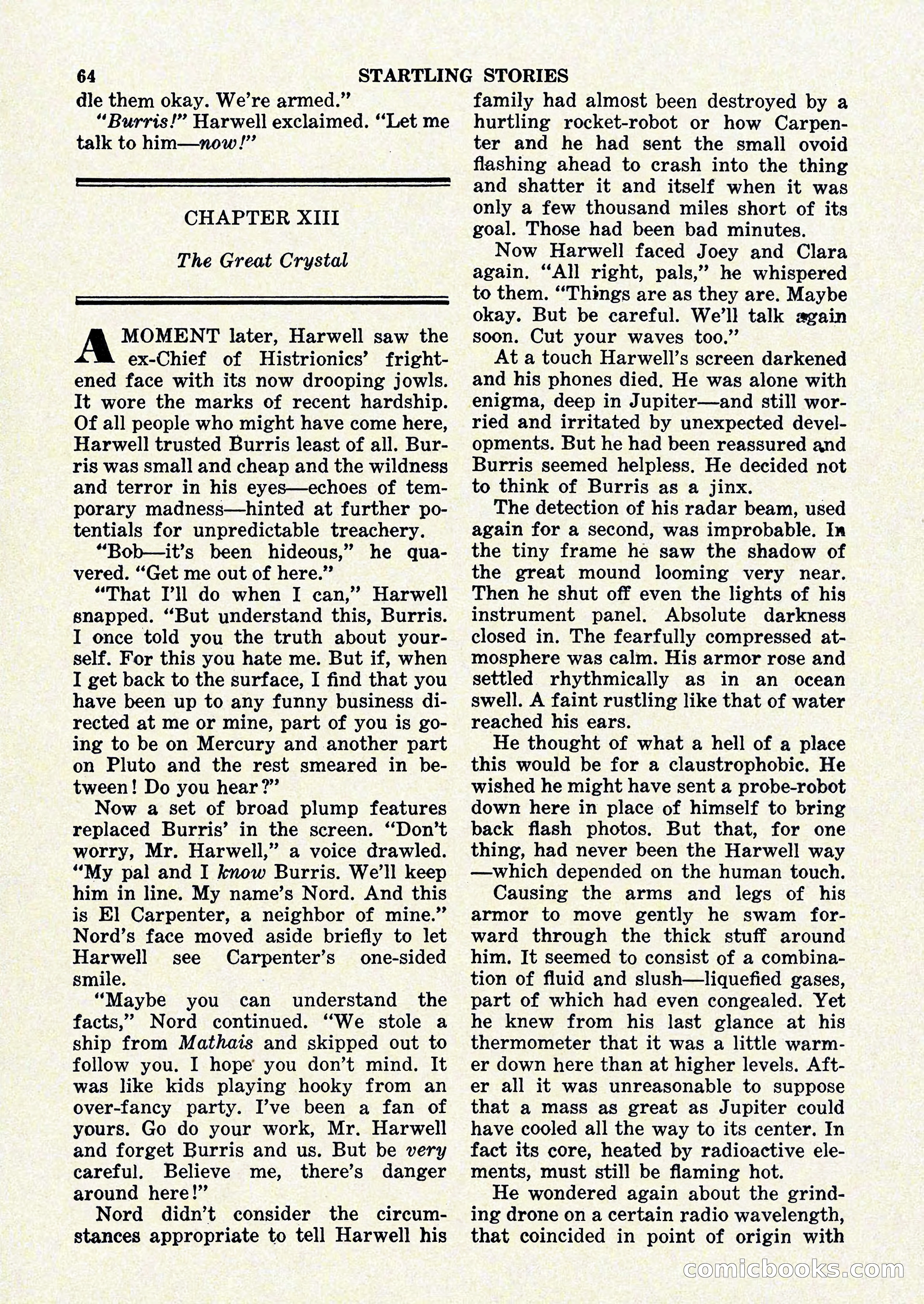 Startling Stories, January 1951 — page 64 of 164