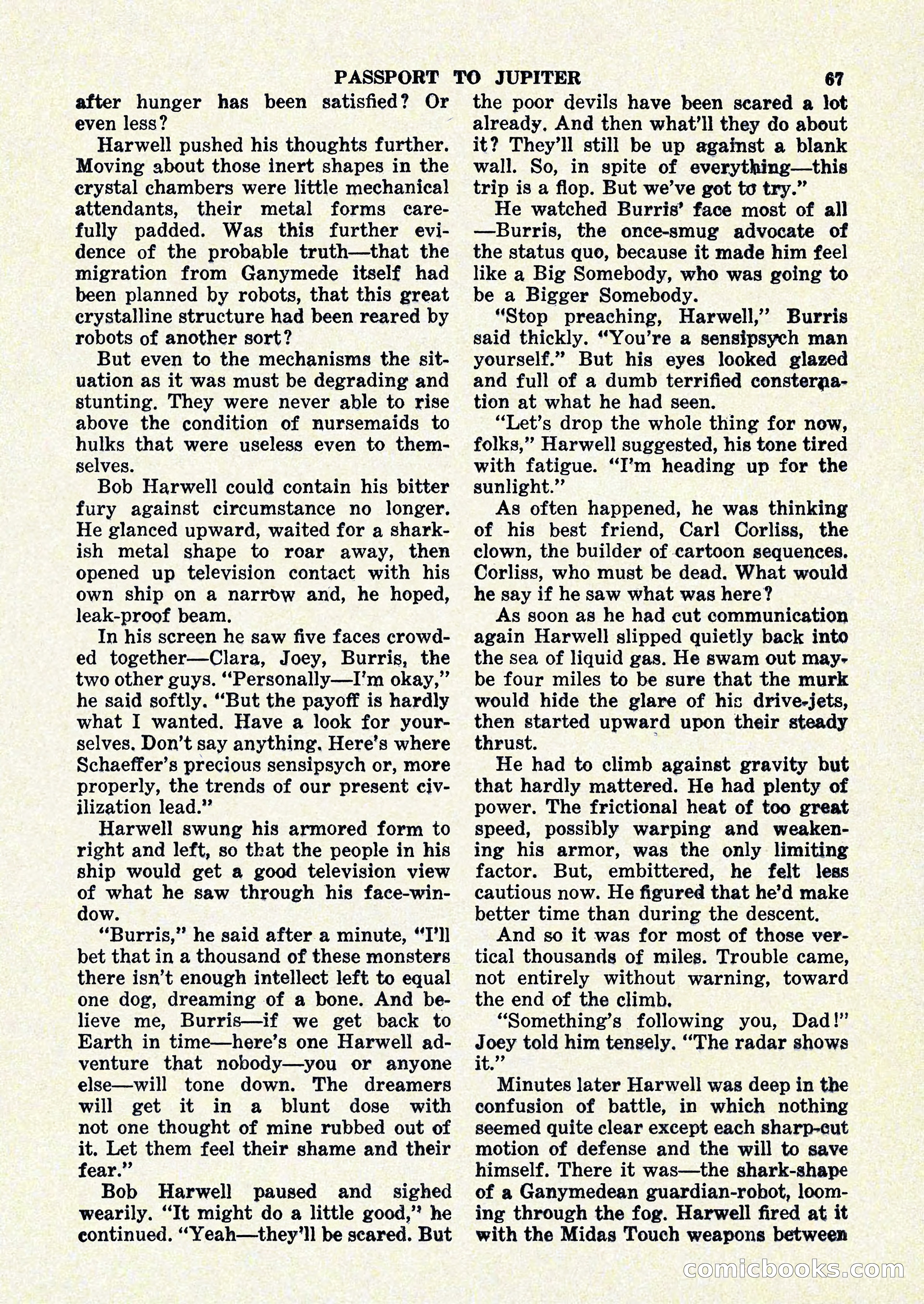 Startling Stories, January 1951 — page 67 of 164