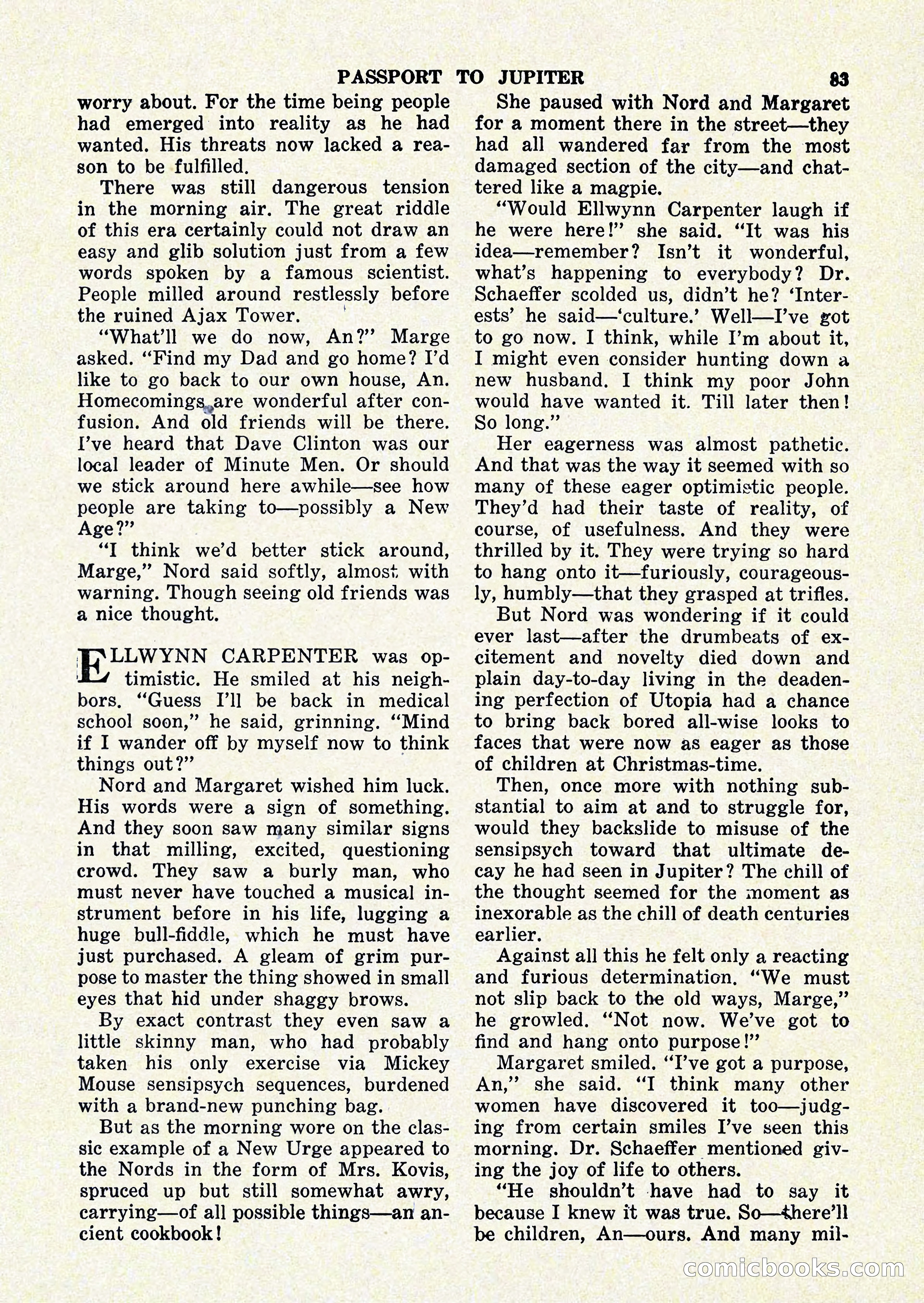 Startling Stories, January 1951 — page 83 of 164