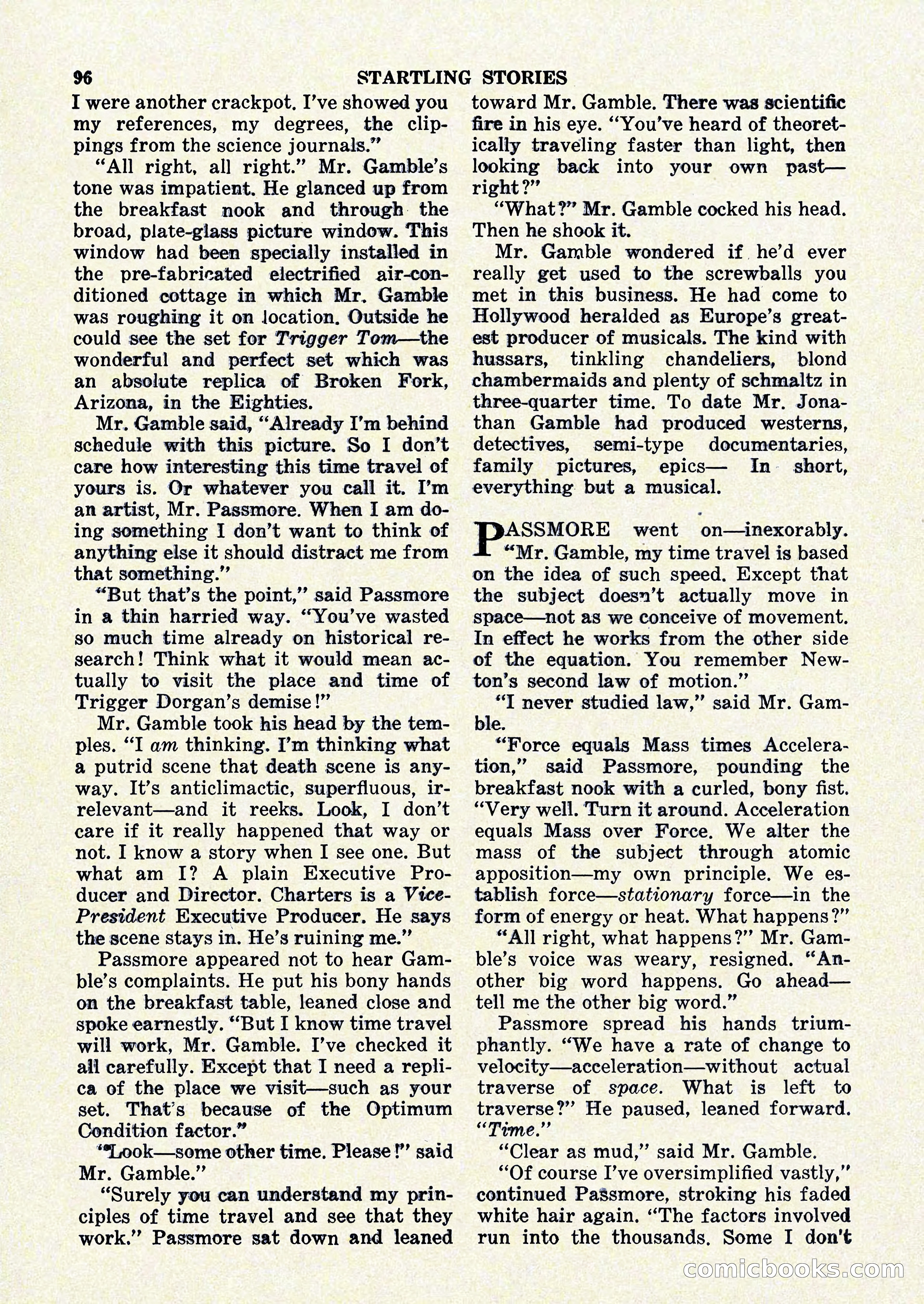 Startling Stories, January 1951 — page 96 of 164