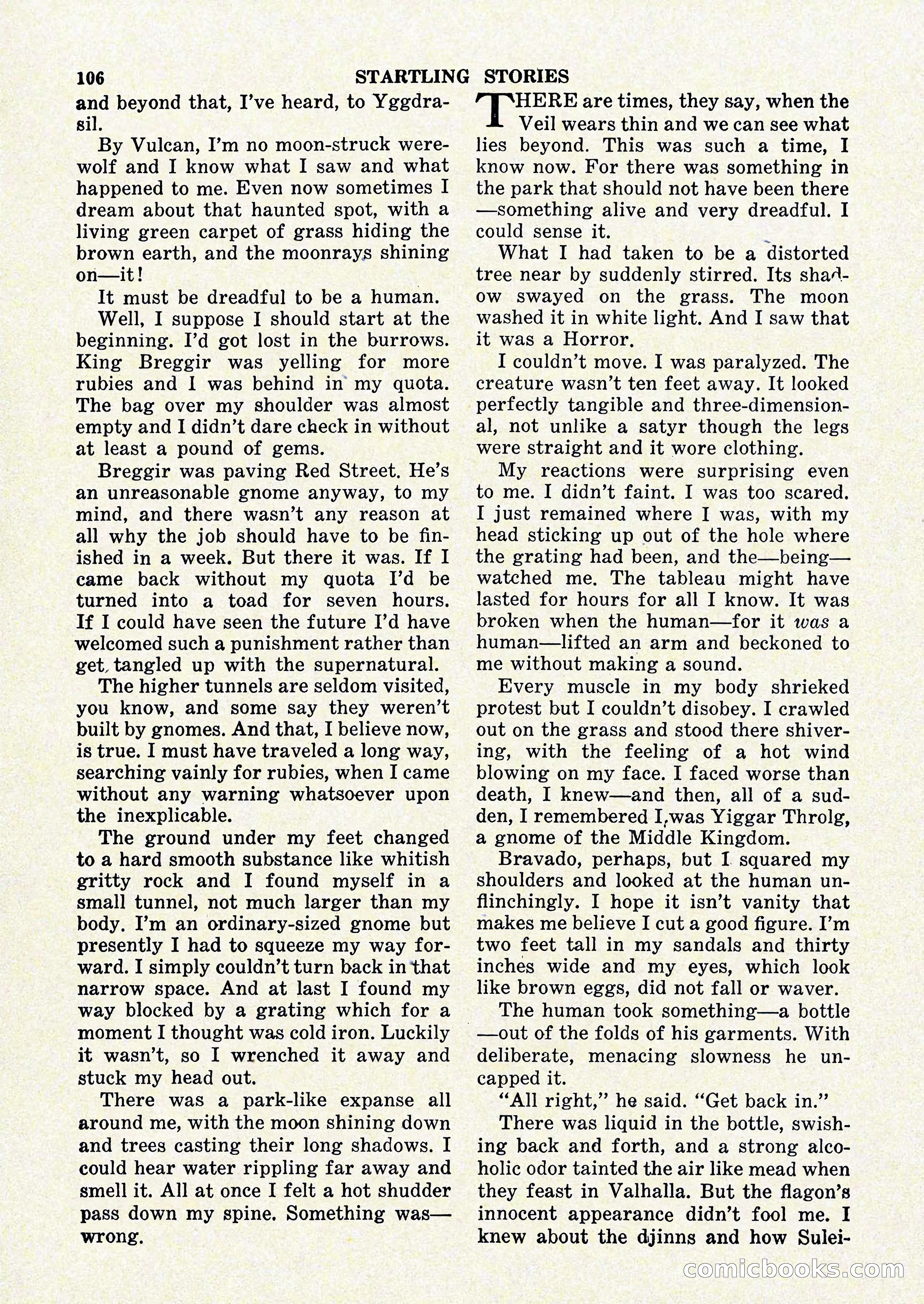 Startling Stories, January 1951 — page 106 of 164