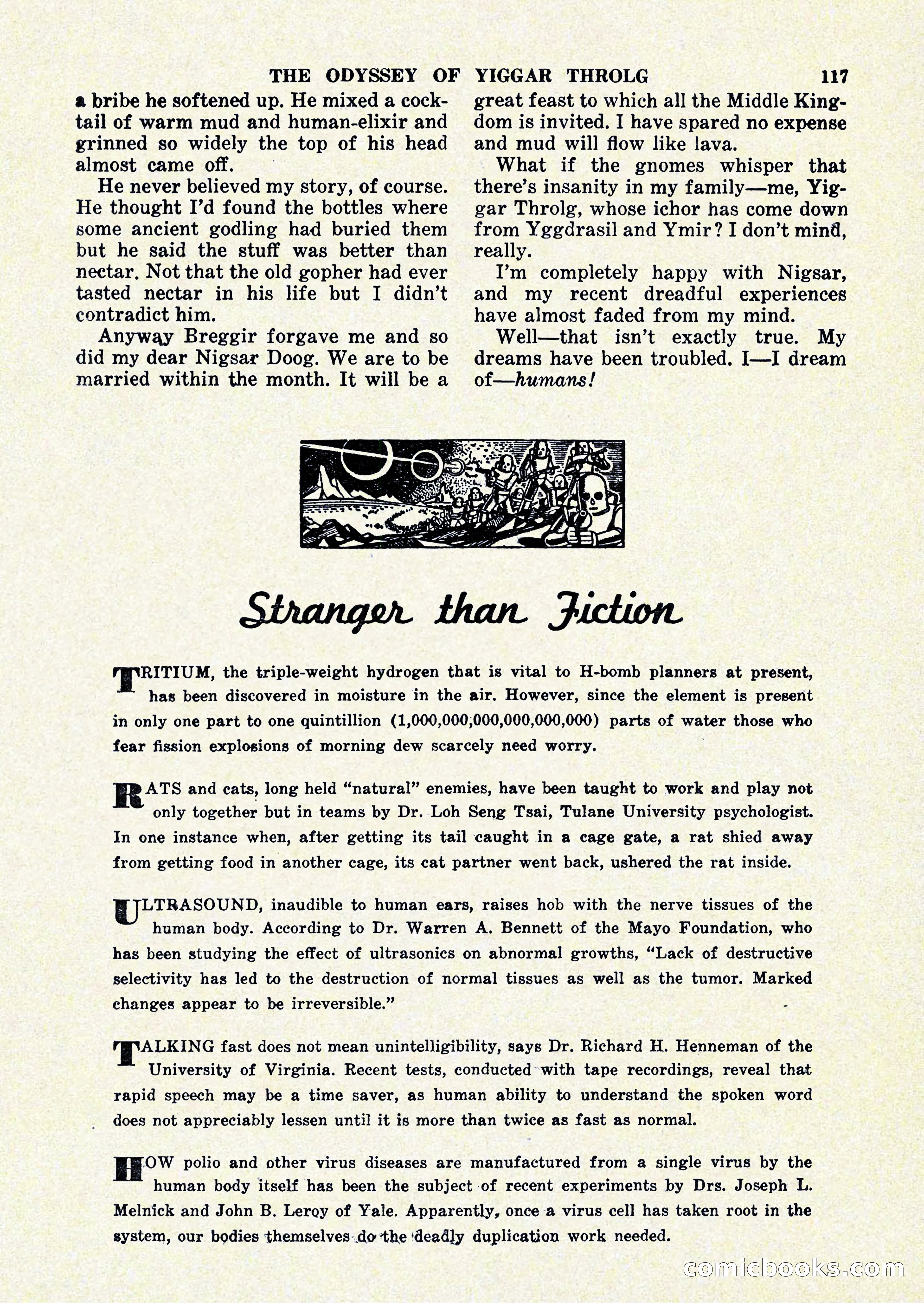 Startling Stories, January 1951 — page 117 of 164