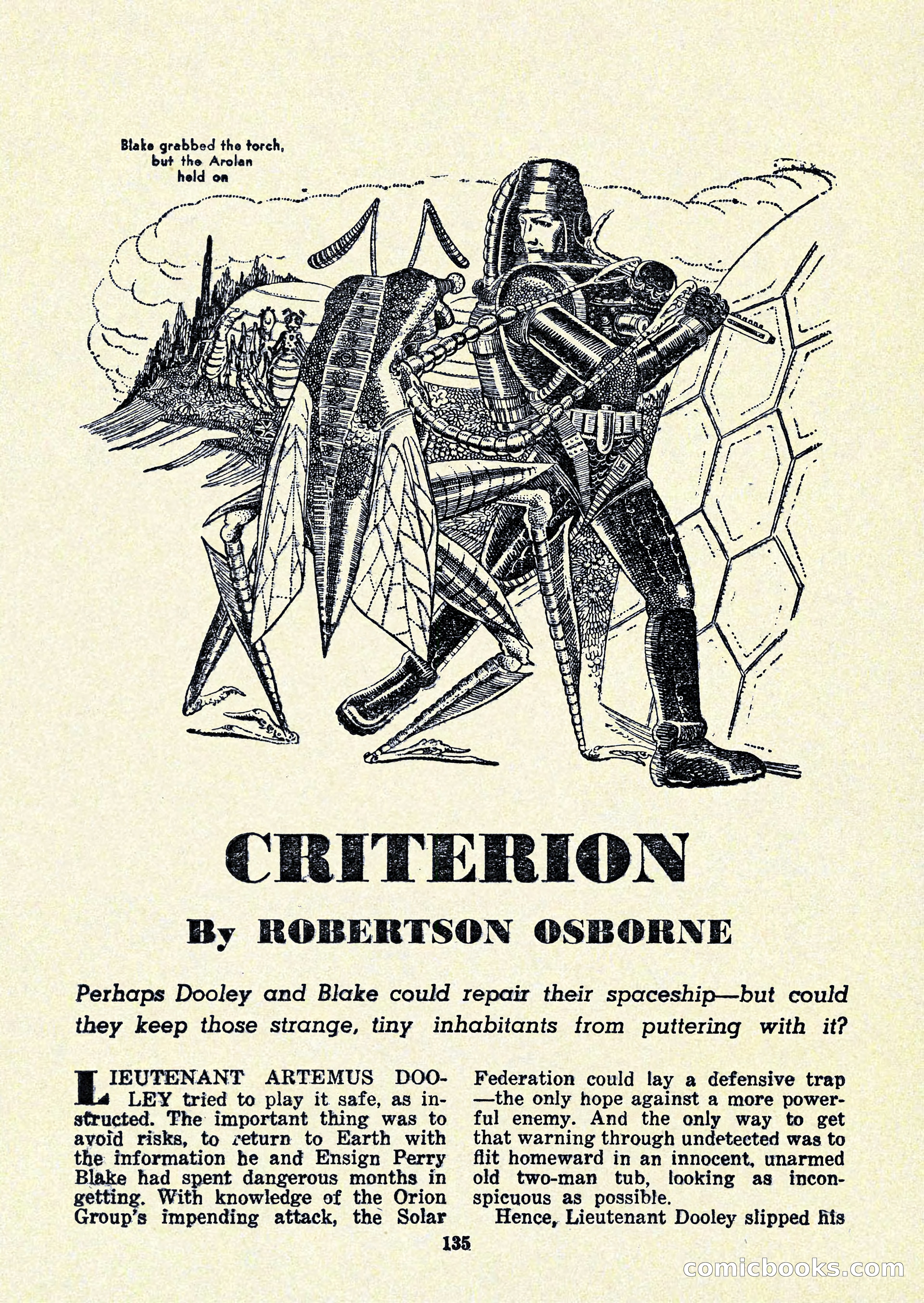 Startling Stories, January 1951 — page 135 of 164