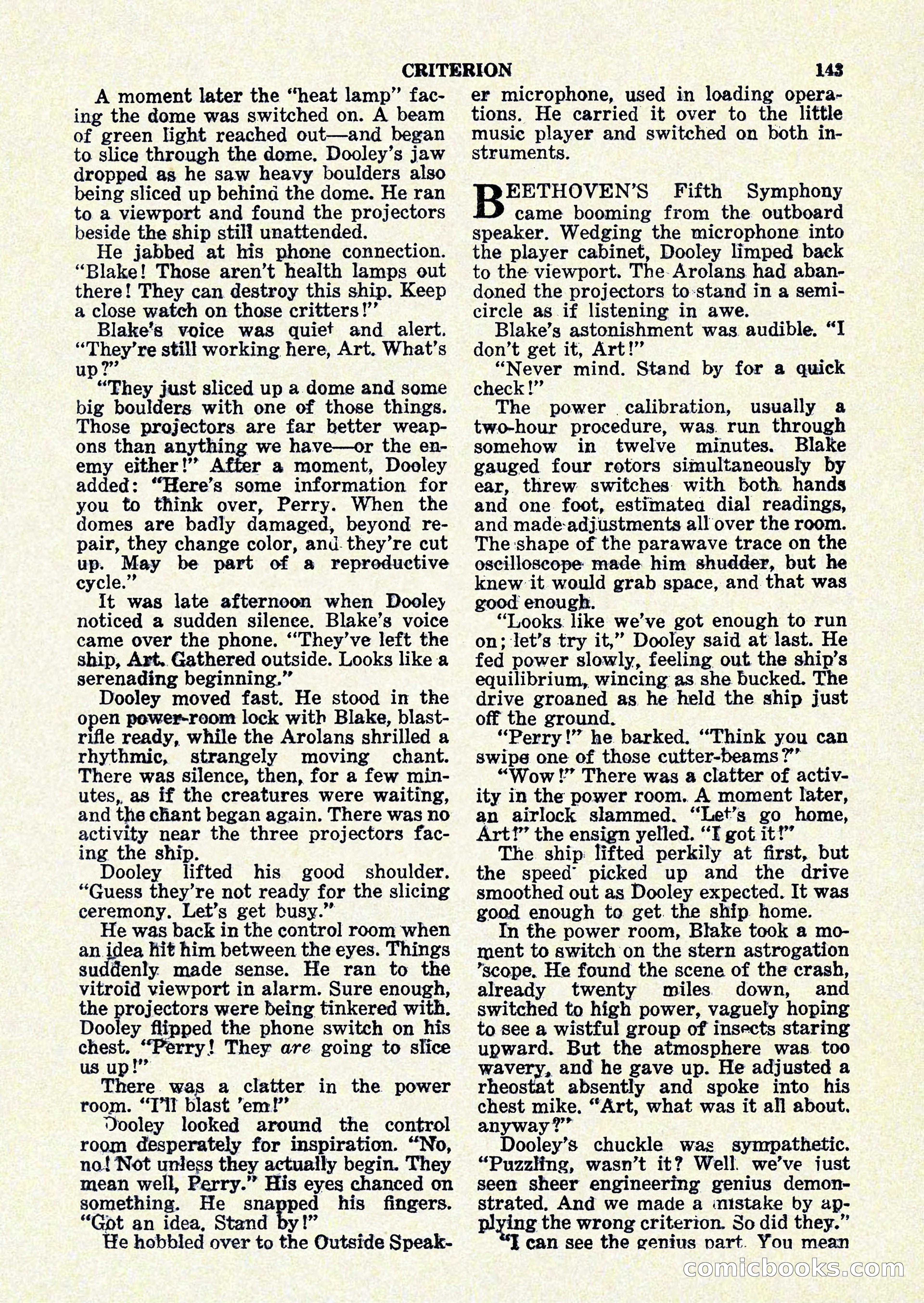 Startling Stories, January 1951 — page 143 of 164