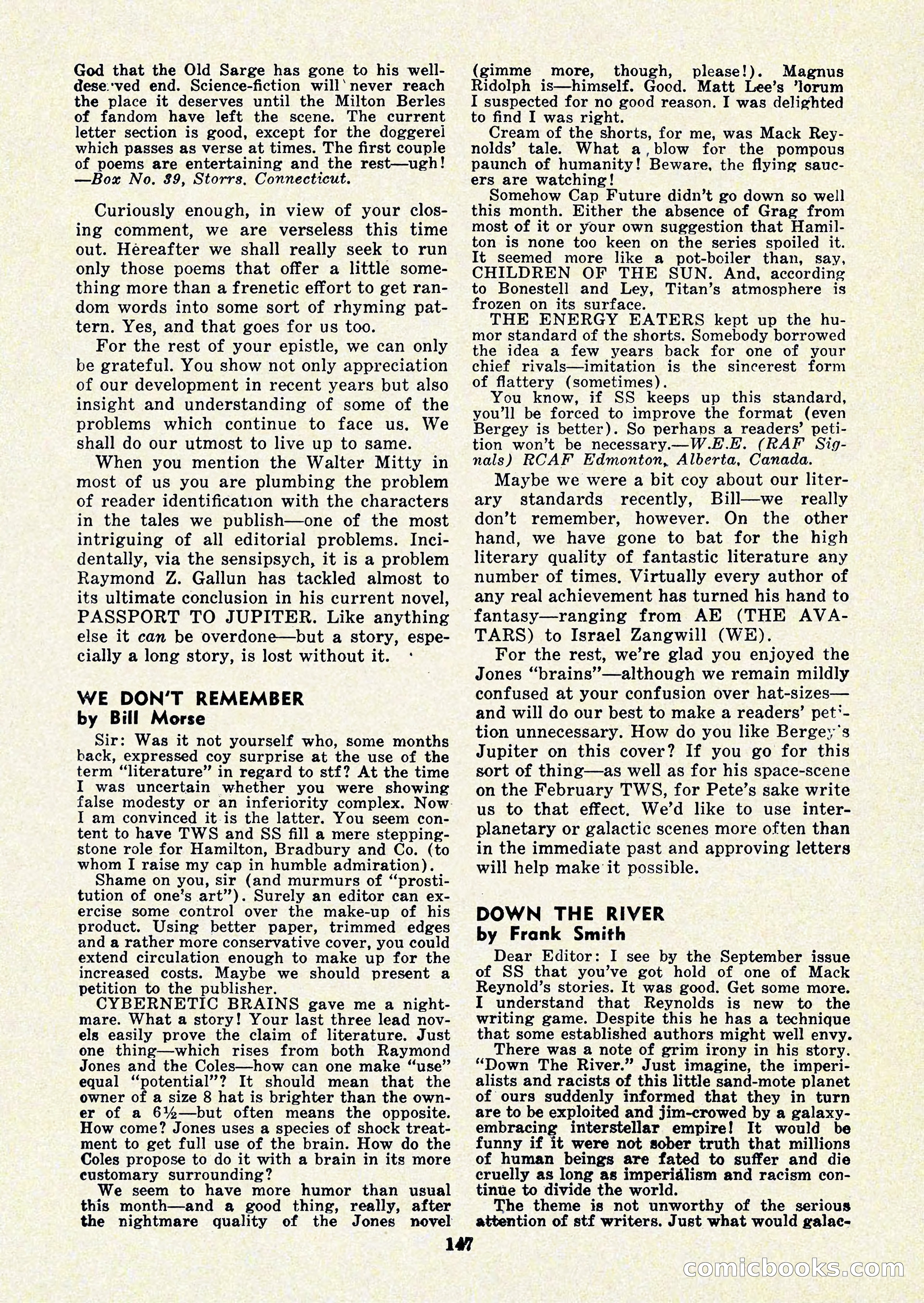 Startling Stories, January 1951 — page 147 of 164